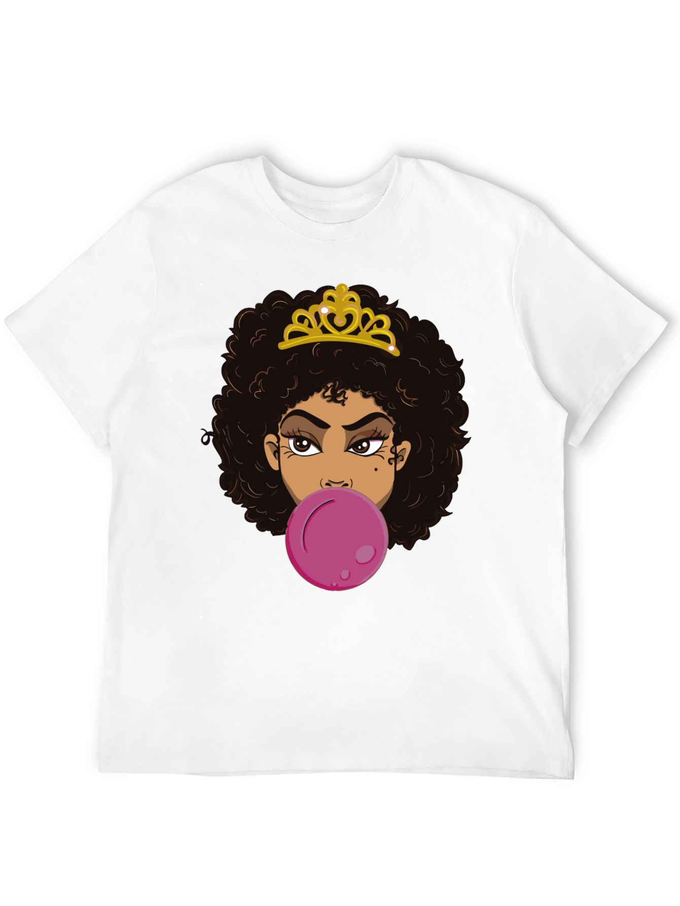 Black Queen Bubble Gum T-Shirt - Black view 12
