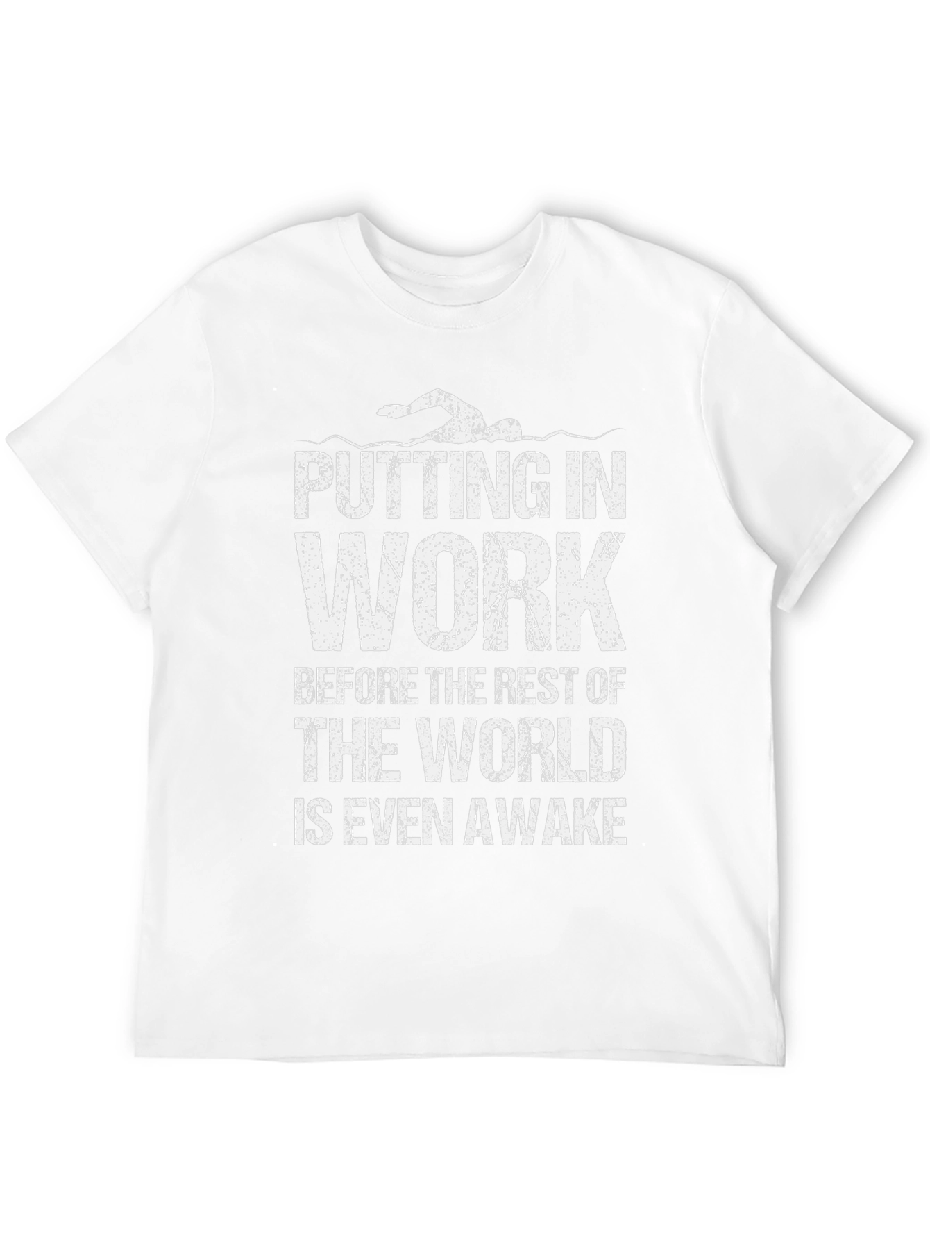 Black Swimmer T-Shirt - Putting In Work view 12