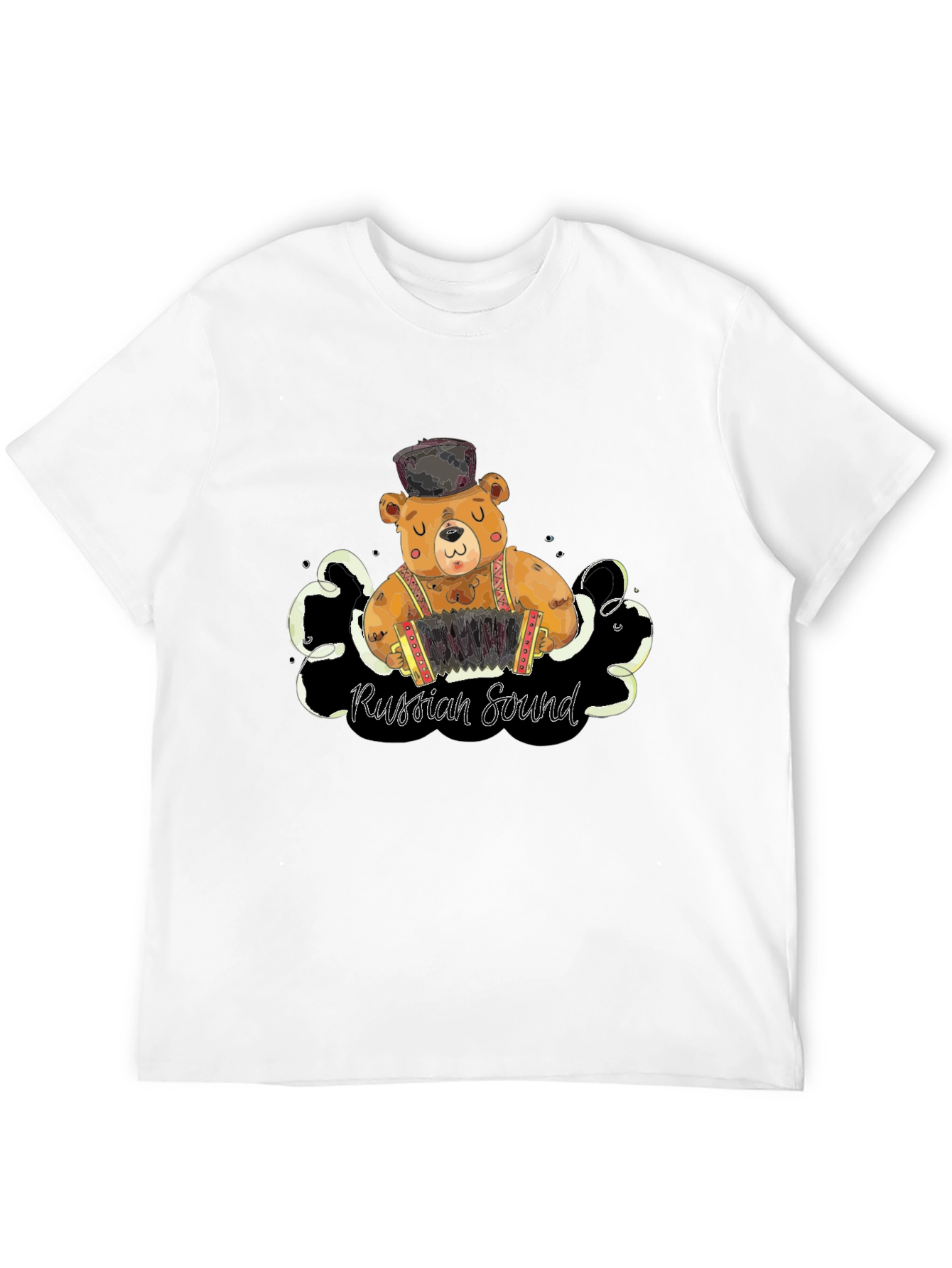 Black Russian Sound Bear T-Shirt view 12