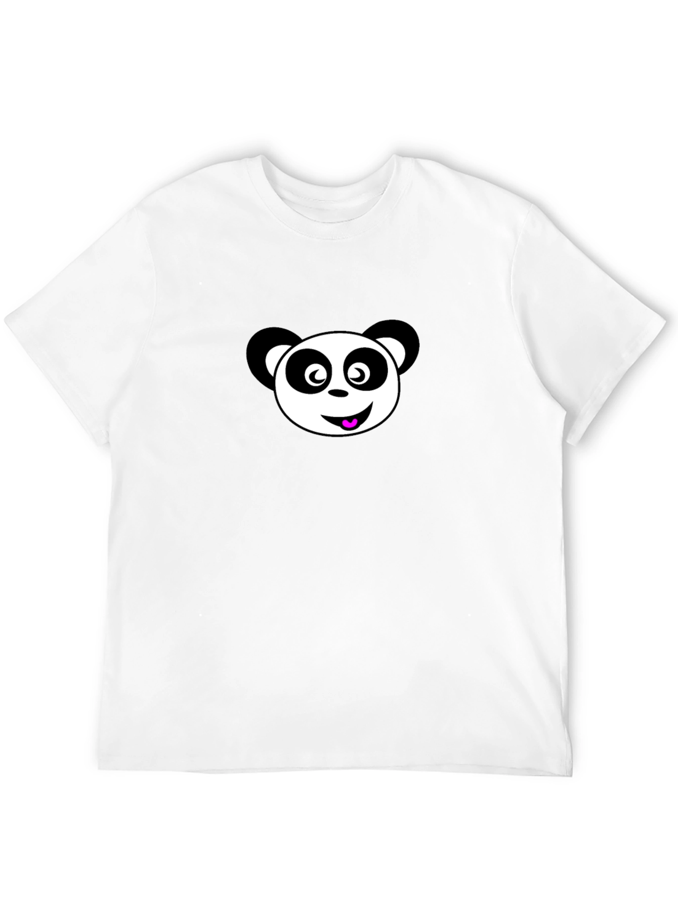 Black Panda Graphic Black T-Shirt view 12