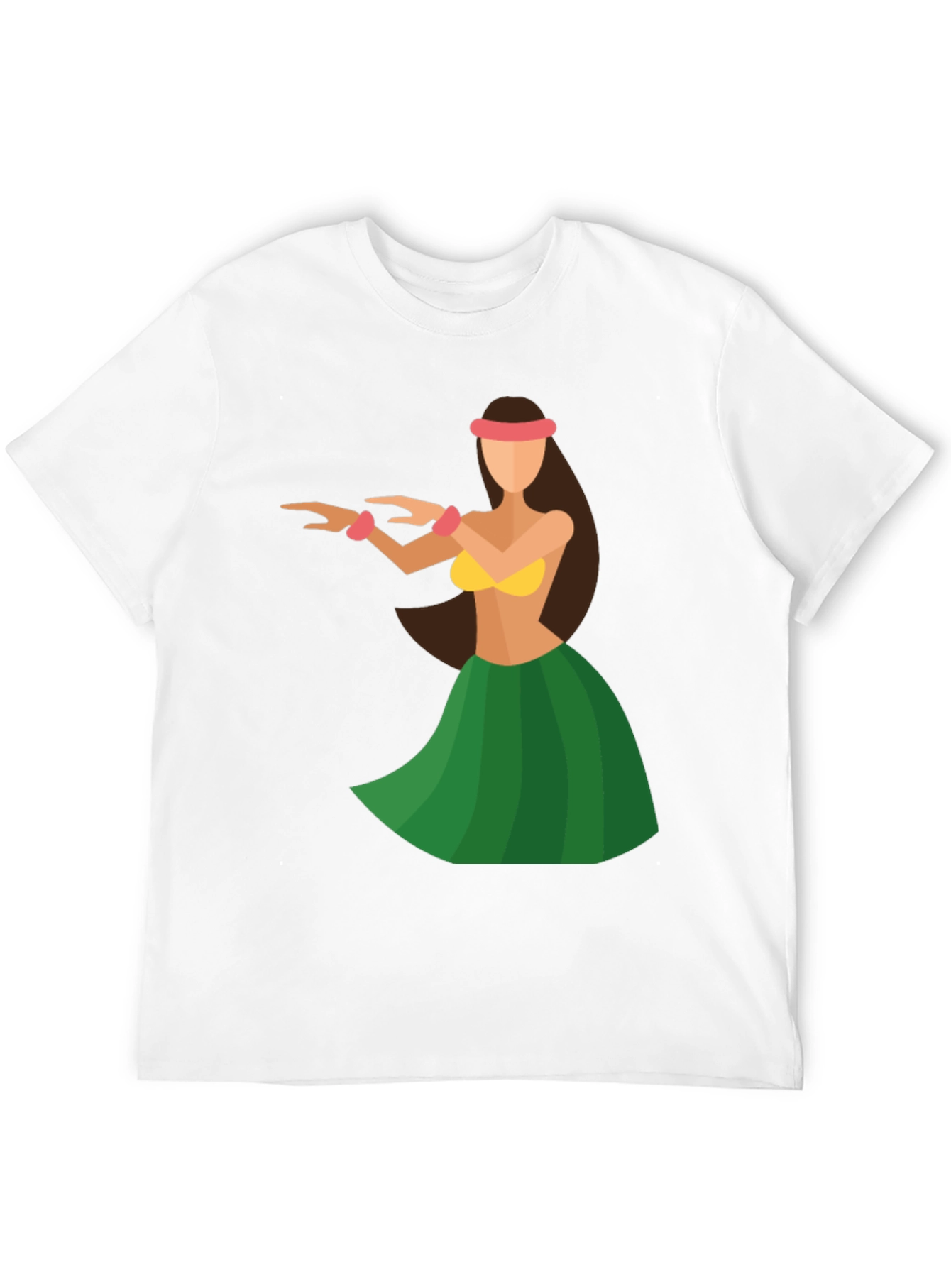 Black Hula Dancer Graphic Tee - Tropical Vibe view 12