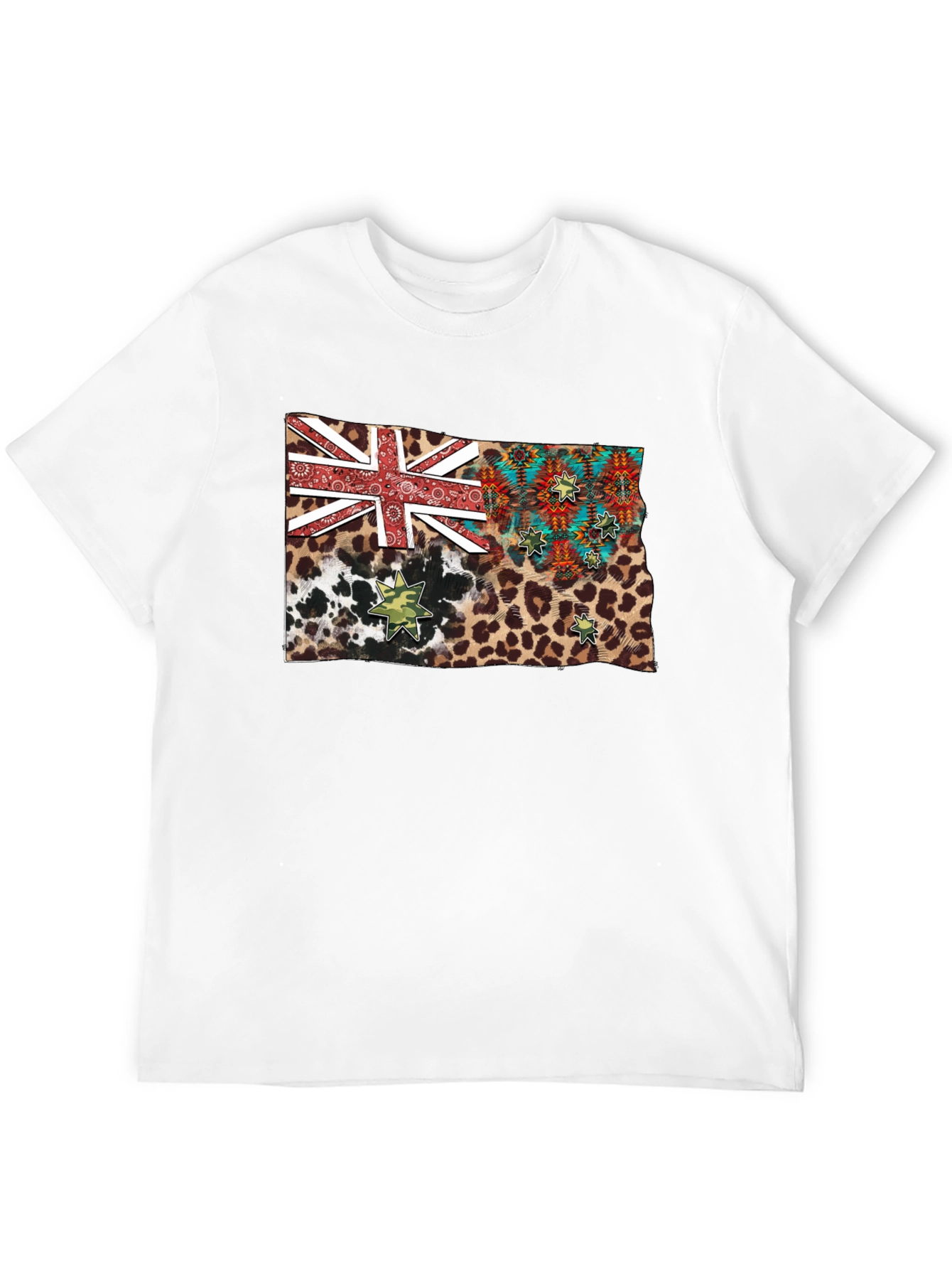 Black Novelty Print Black T-Shirt view 12