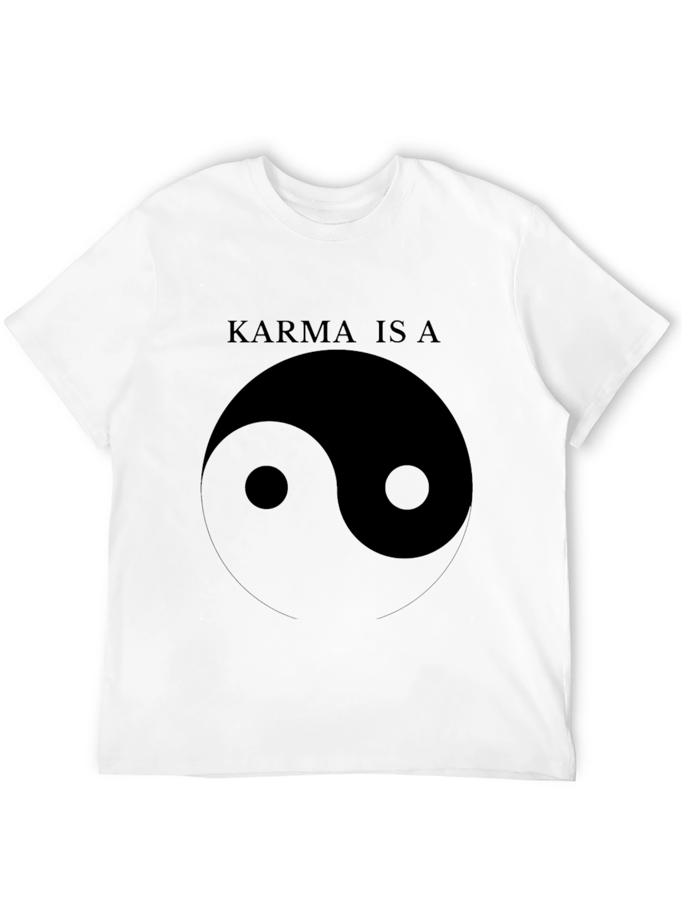 Karma Yin Yang T-Shirt - Balance & Style - 12