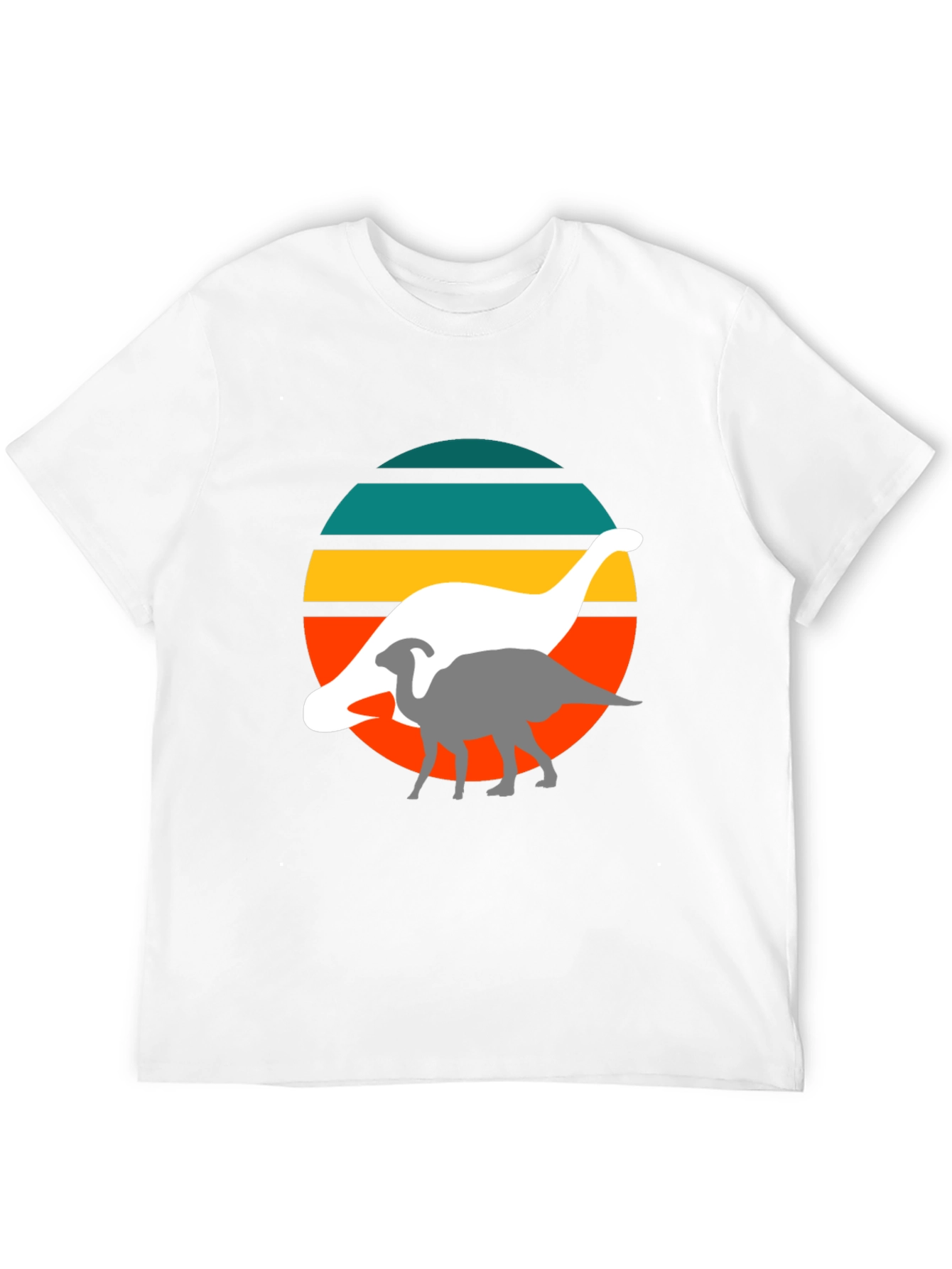 Black Retro Dinosaur T-Shirt view 12