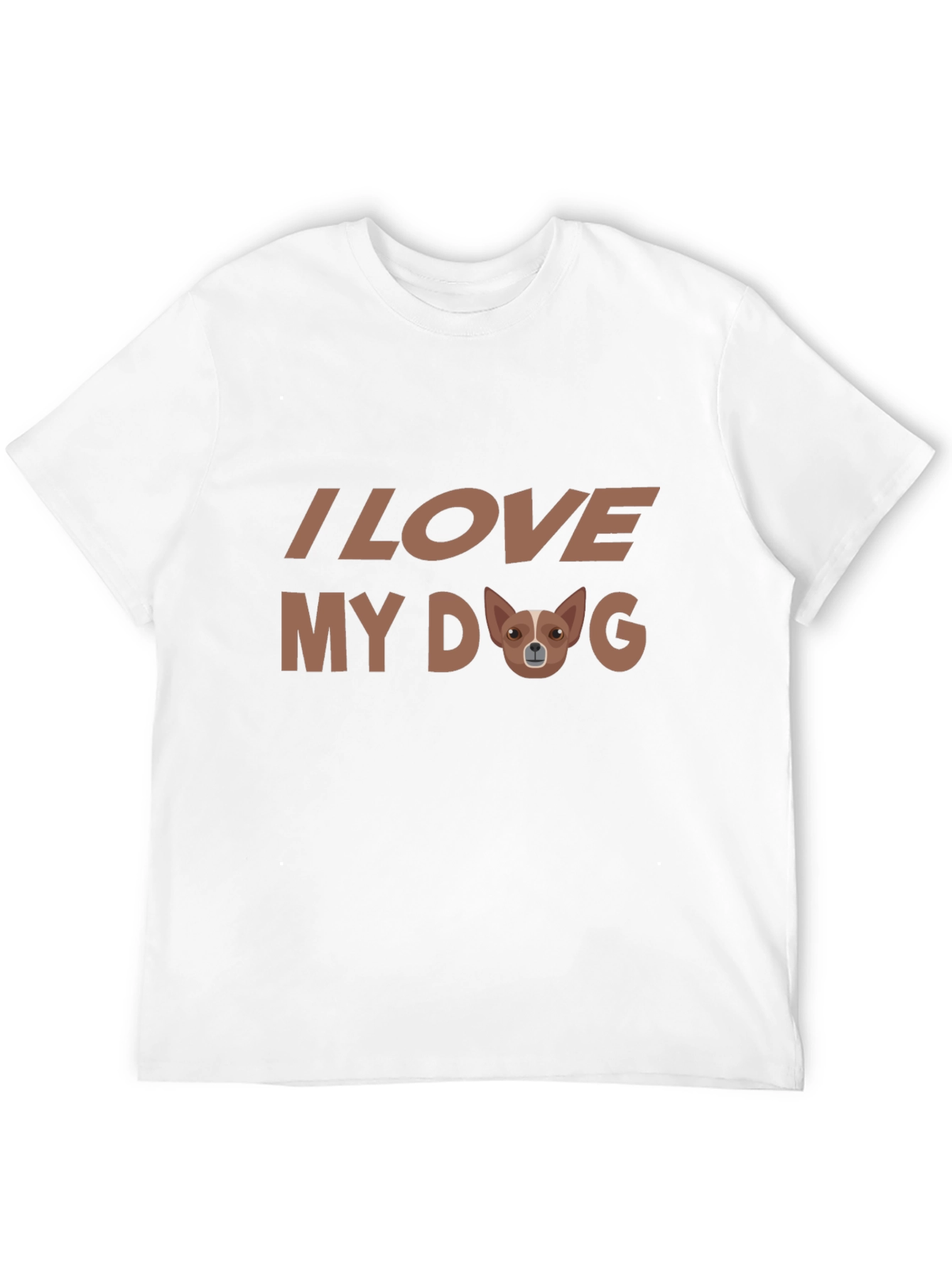 Black I Love My Dog Graphic Tee view 12