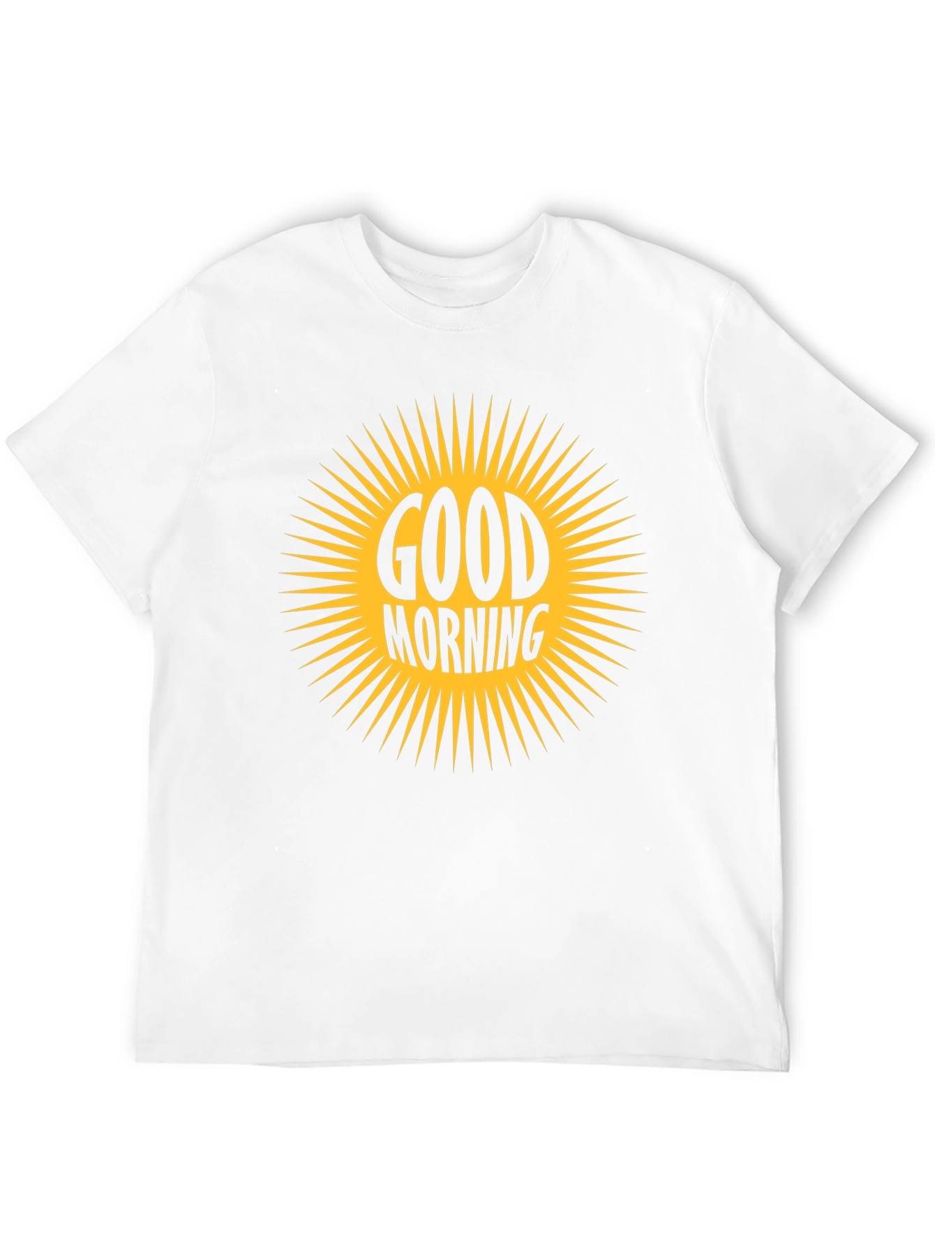 Black Good Morning Graphic Tee - Black Short Sleeve Shirt view 12