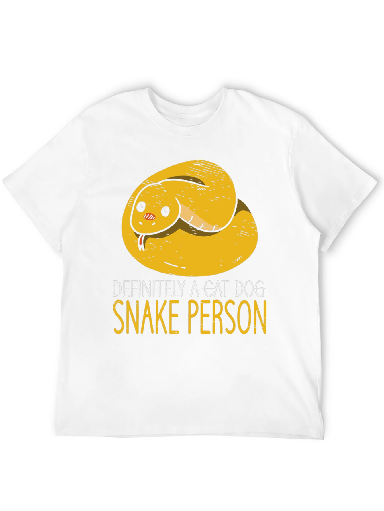 Black Funny Snake Person T-Shirt view 12