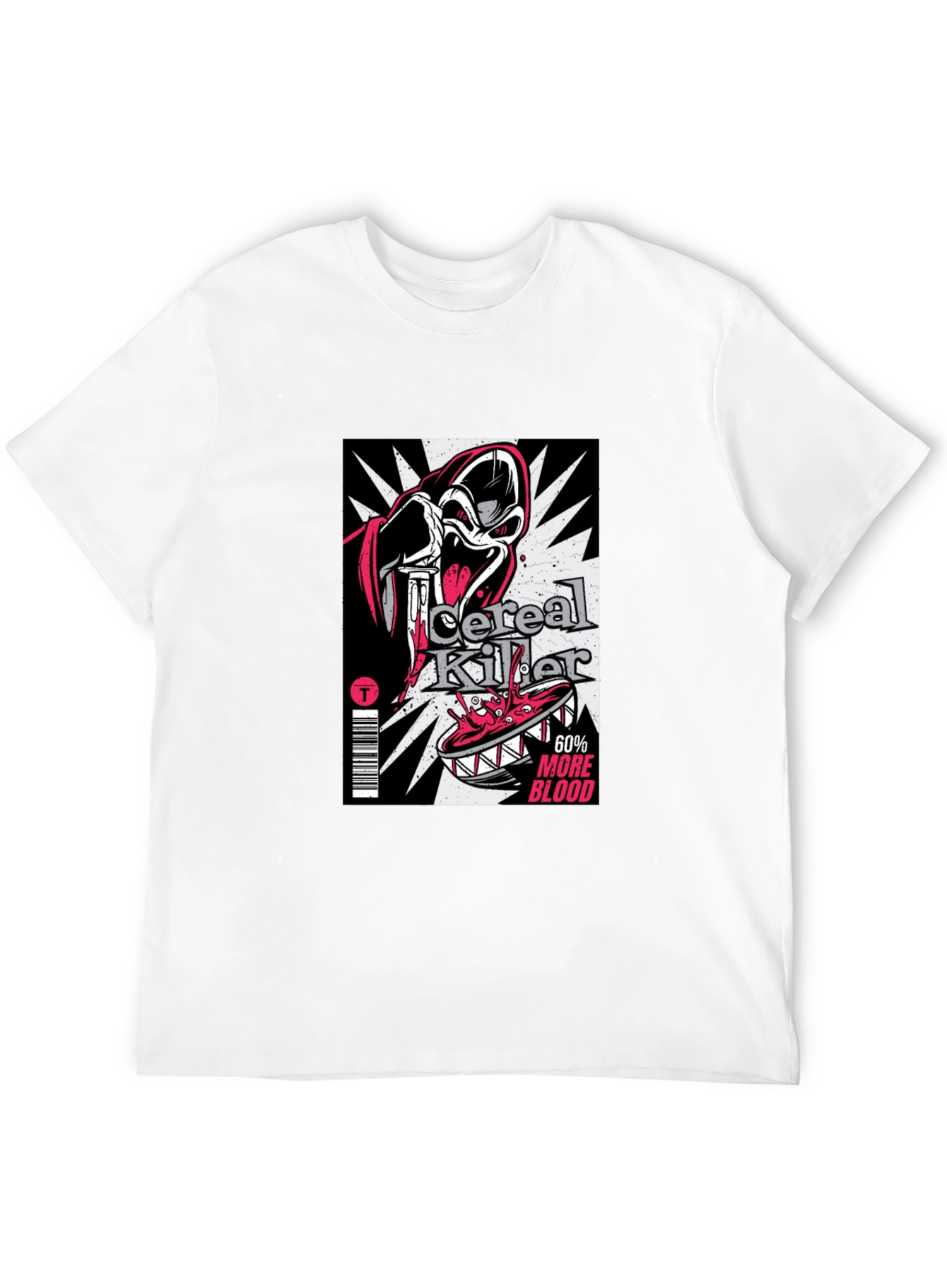 Black Cereal Killer Graphic T-Shirt - Black view 12
