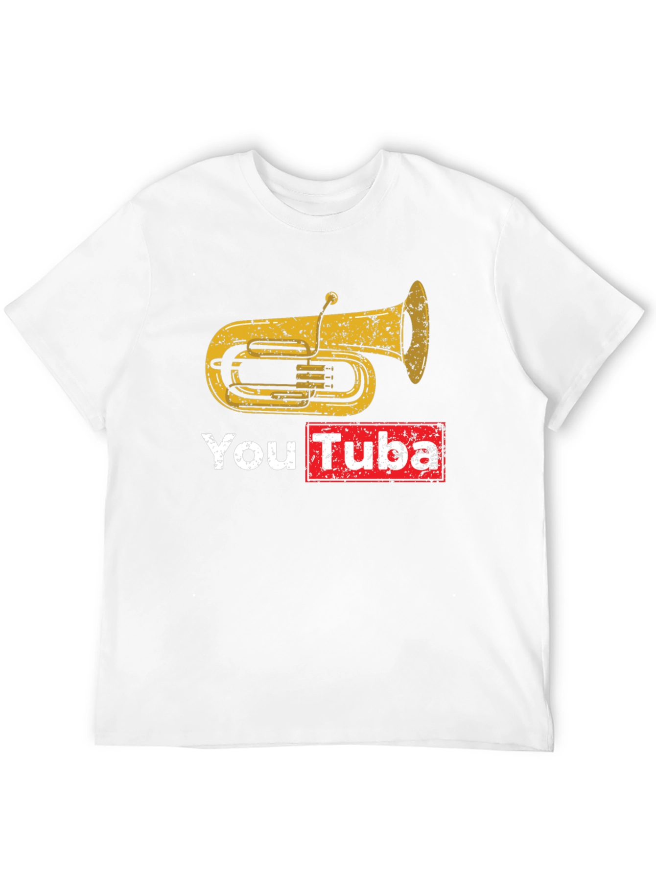 Black You Tuba Graphic T-Shirt - Musician's Novelty Tee view 12