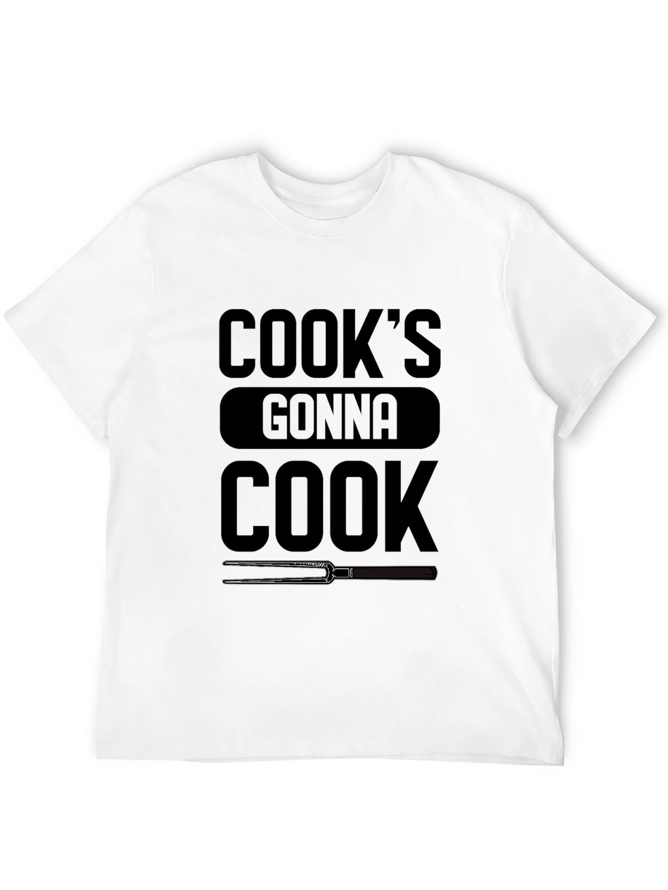 Black Cook's Gonna Cook Black T-Shirt view 12
