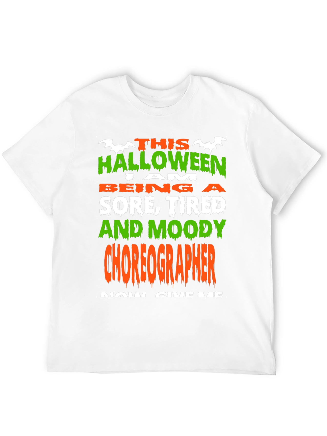 Black Halloween Choreographer T-Shirt view 12