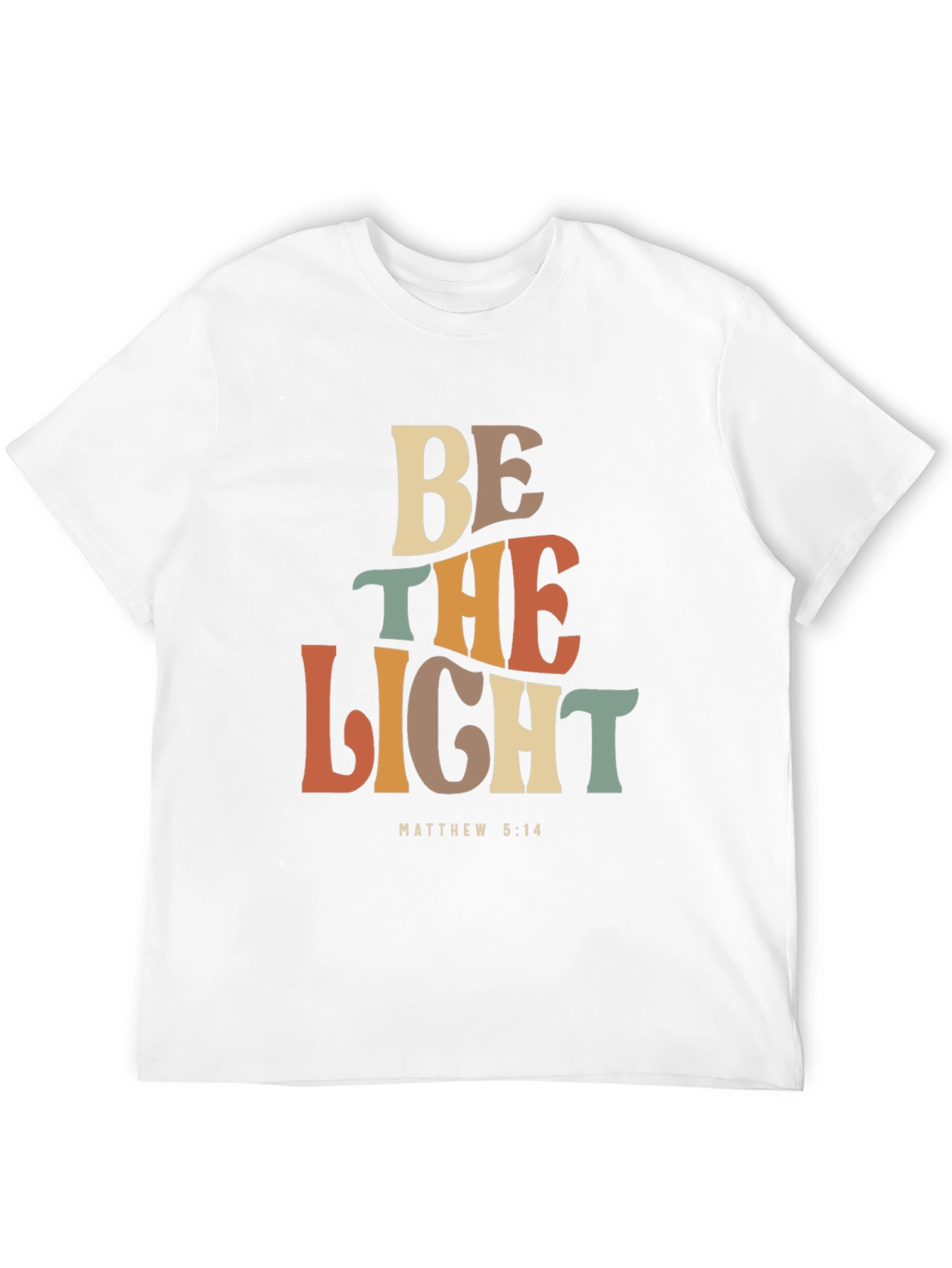 Black Be The Light T-Shirt - Matthew 5:14 Graphic Tee view 12