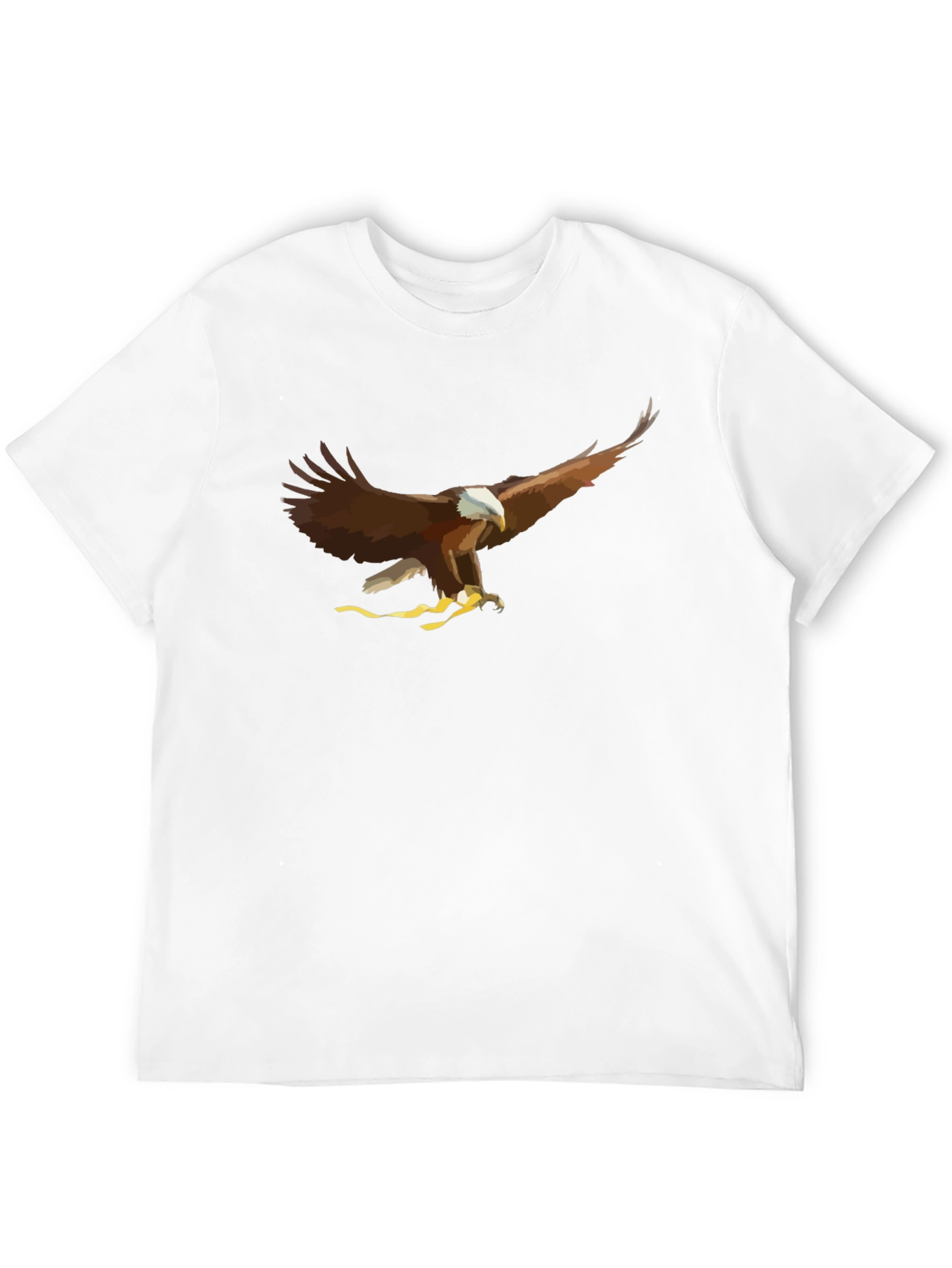 Black Eagle Graphic T-Shirt - Cool Bird of Prey Design view 12