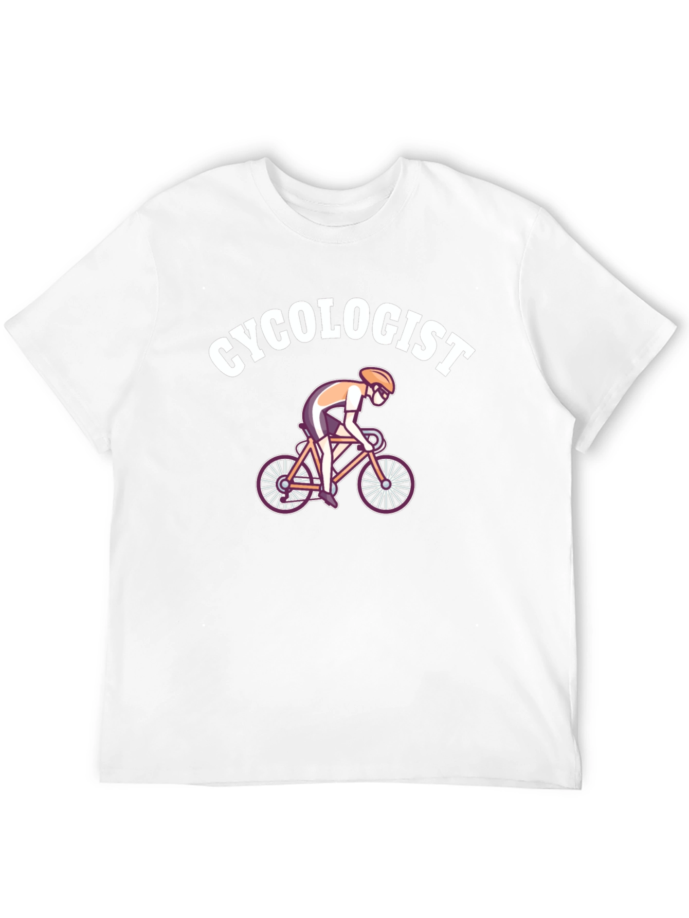 Black Cycologist T-Shirt - Funny Biker Tee view 12