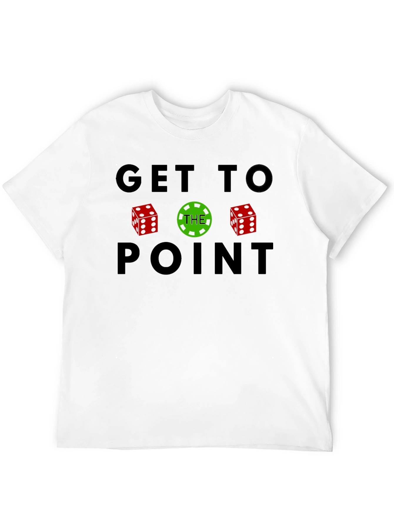 Black Get to The Point T-Shirt view 12