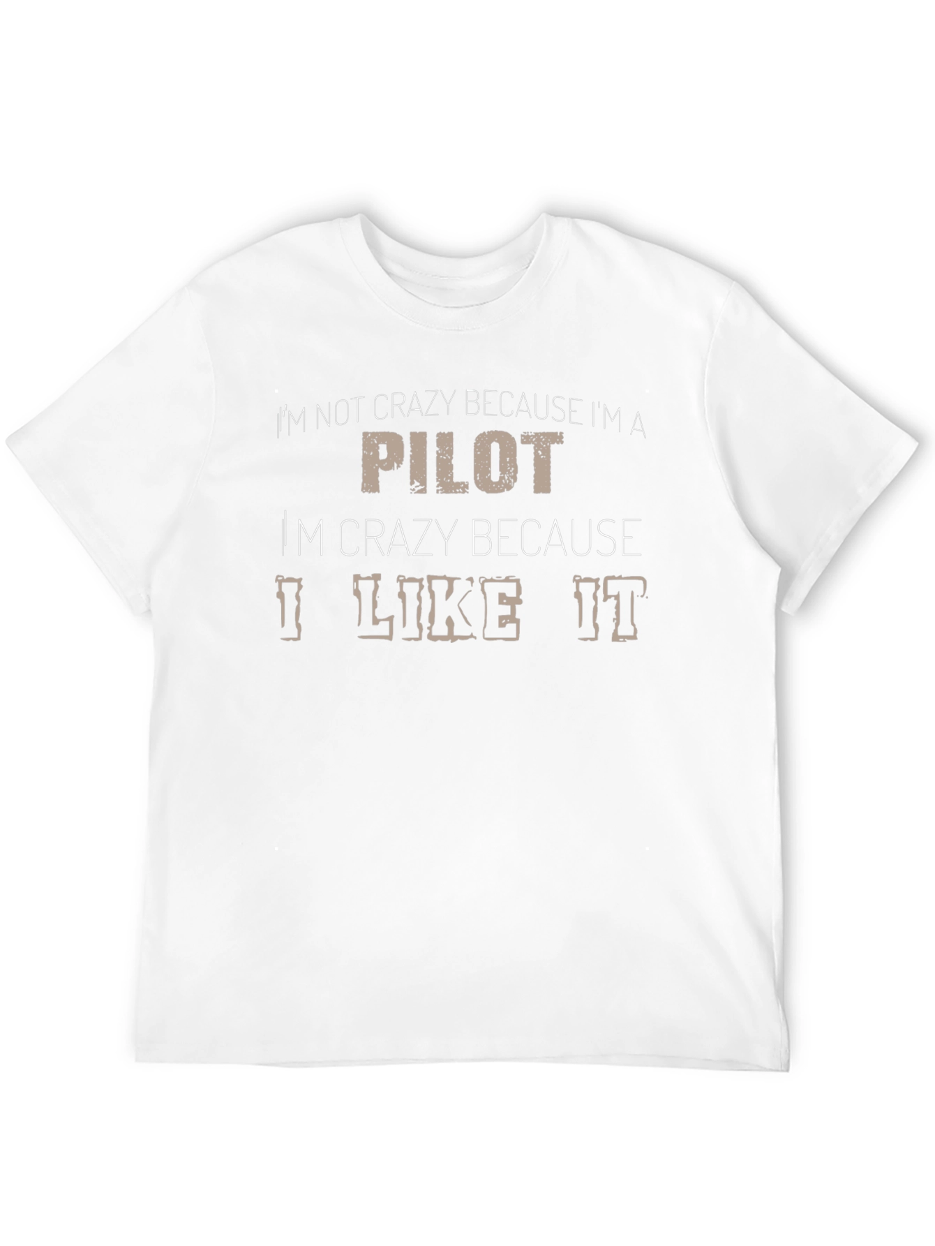 Black Crazy Pilot Graphic T-Shirt - Black view 12