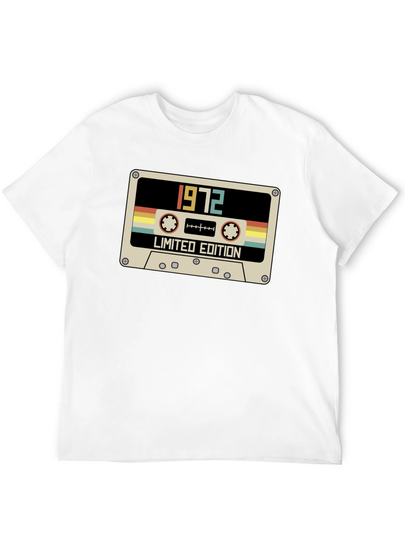 Black 1972 Limited Edition Cassette Tape T-Shirt view 12