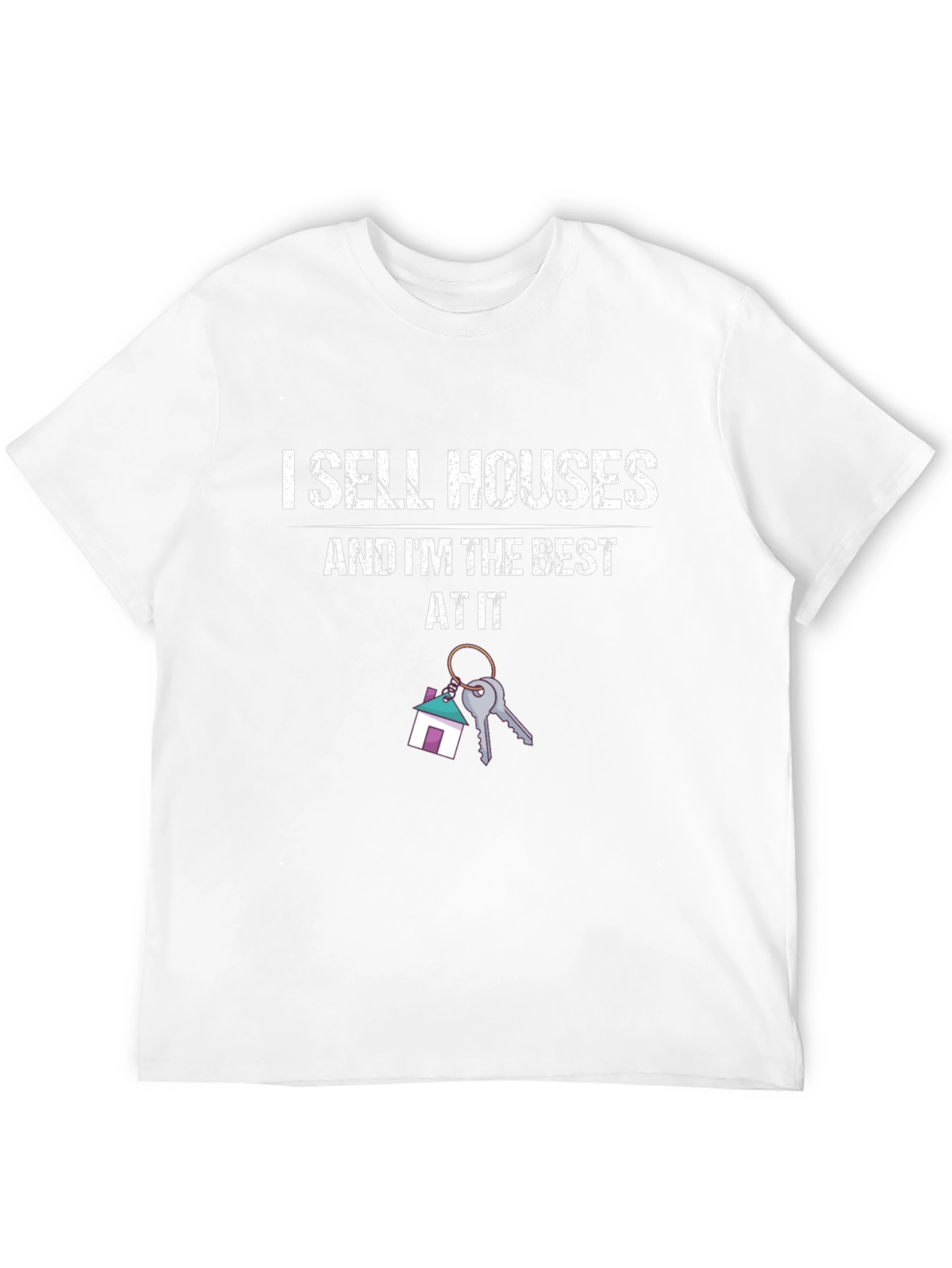 Black I Sell Houses T-Shirt - Real Estate Agent Gift view 12