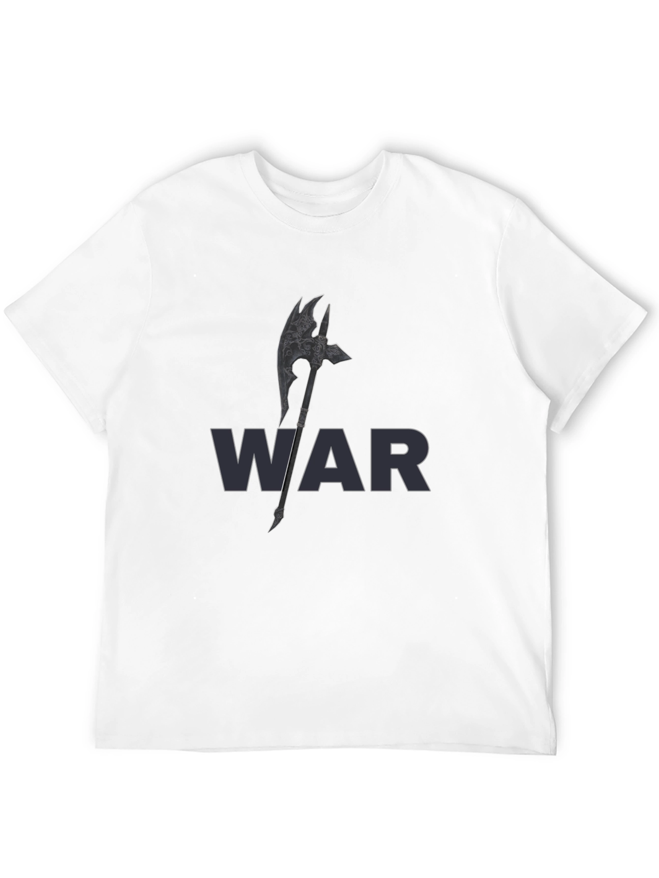 War Axe Graphic Tee - Men's Black T-Shirt - 12