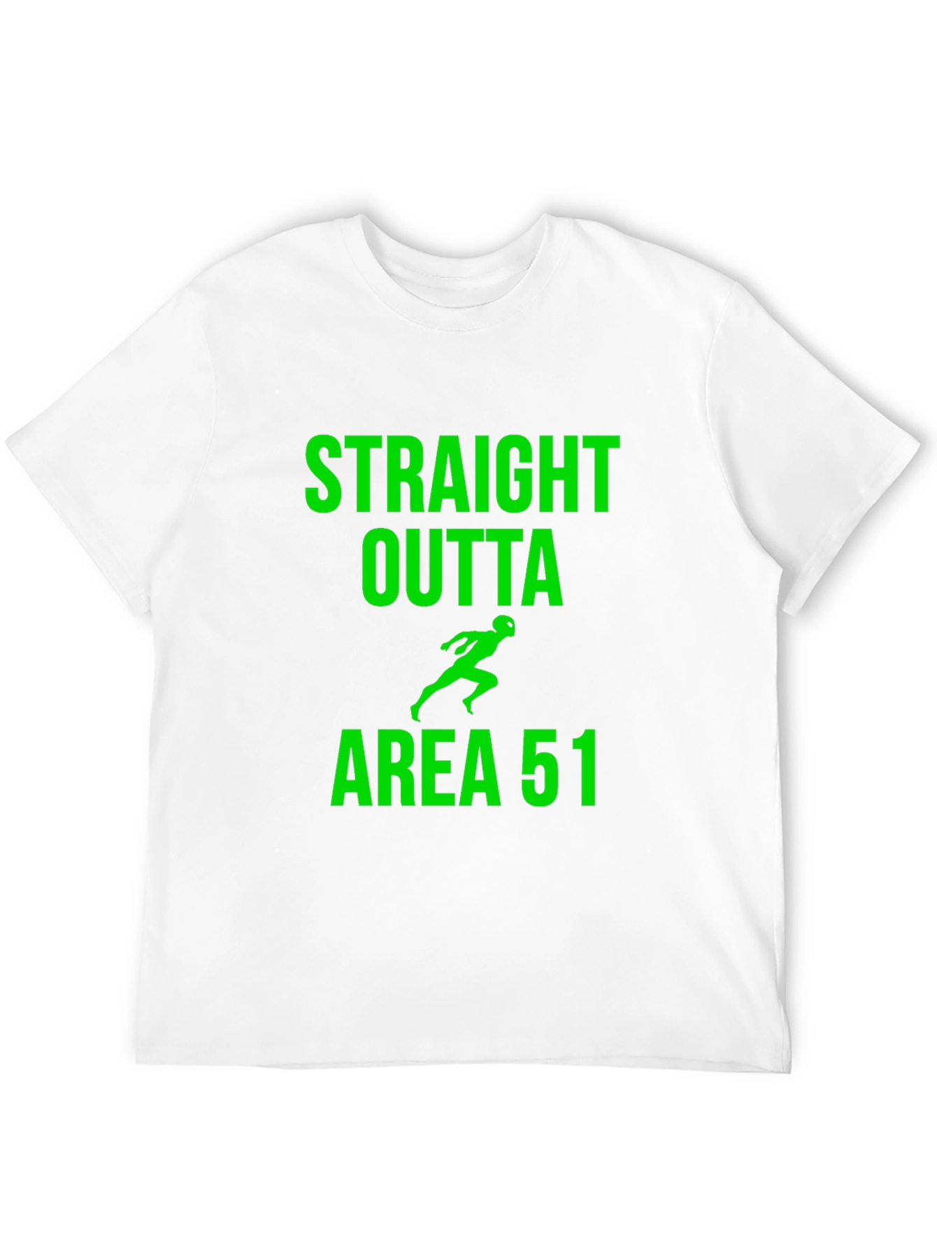 Black Straight Outta Area 51 Alien Graphic Tee view 12