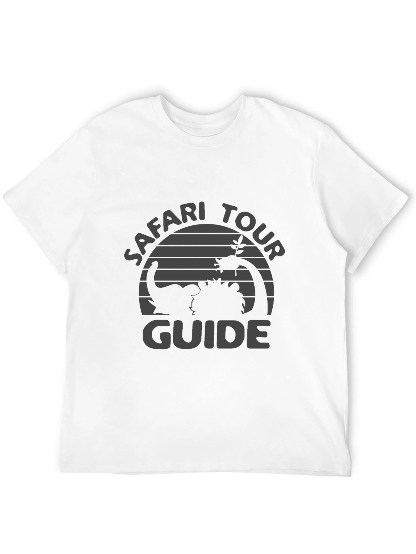 Black Safari Tour Guide T-Shirt - Adventure Awaits! view 12