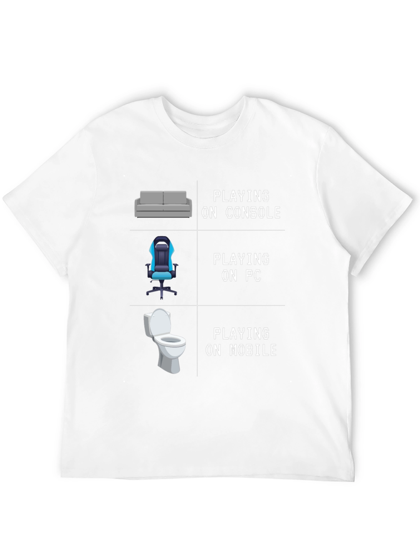 Black Gamer Humor T-Shirt: Console, PC, Mobile Gaming view 12