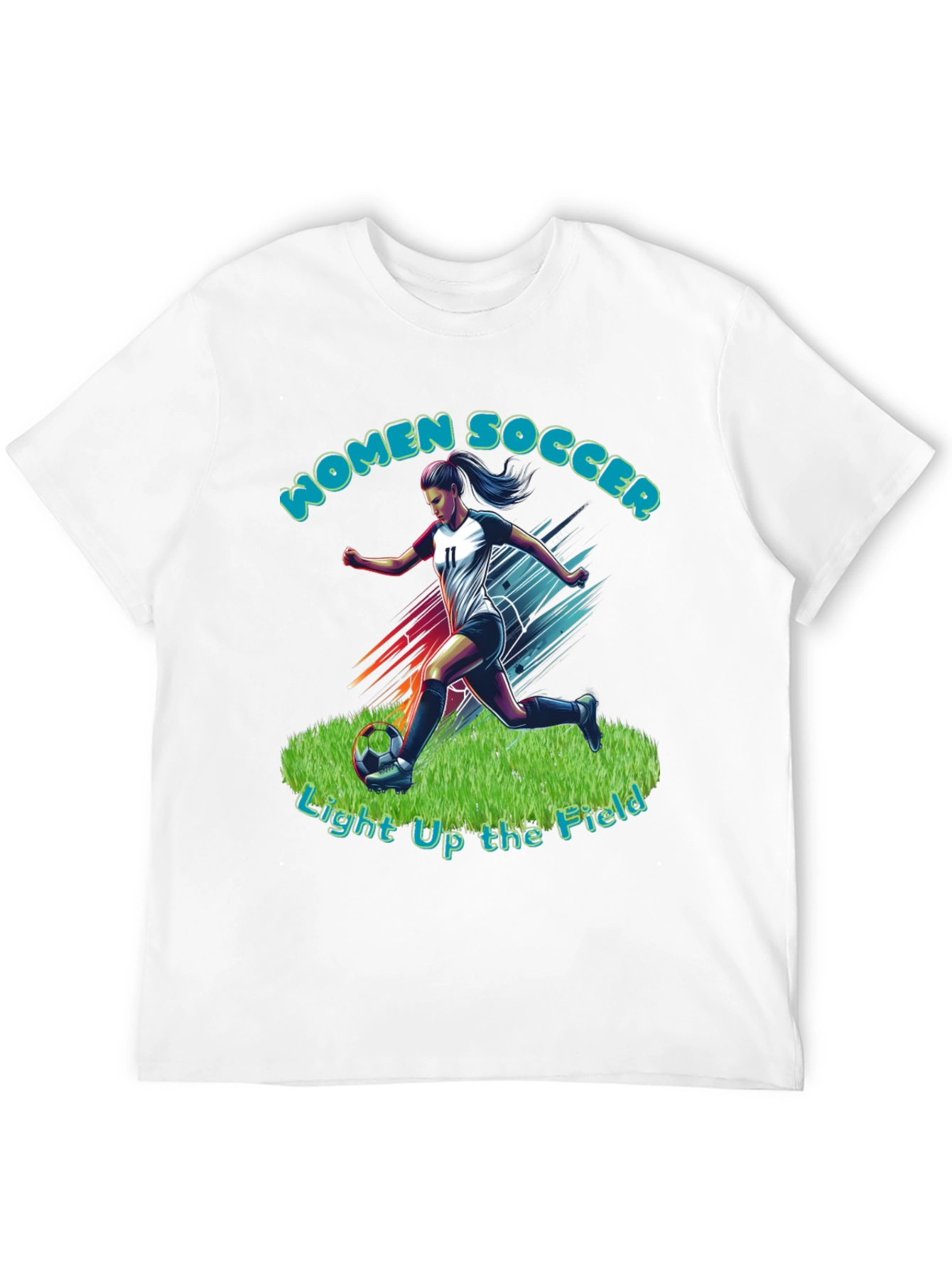 Women's Soccer Graphic T-Shirt - 12