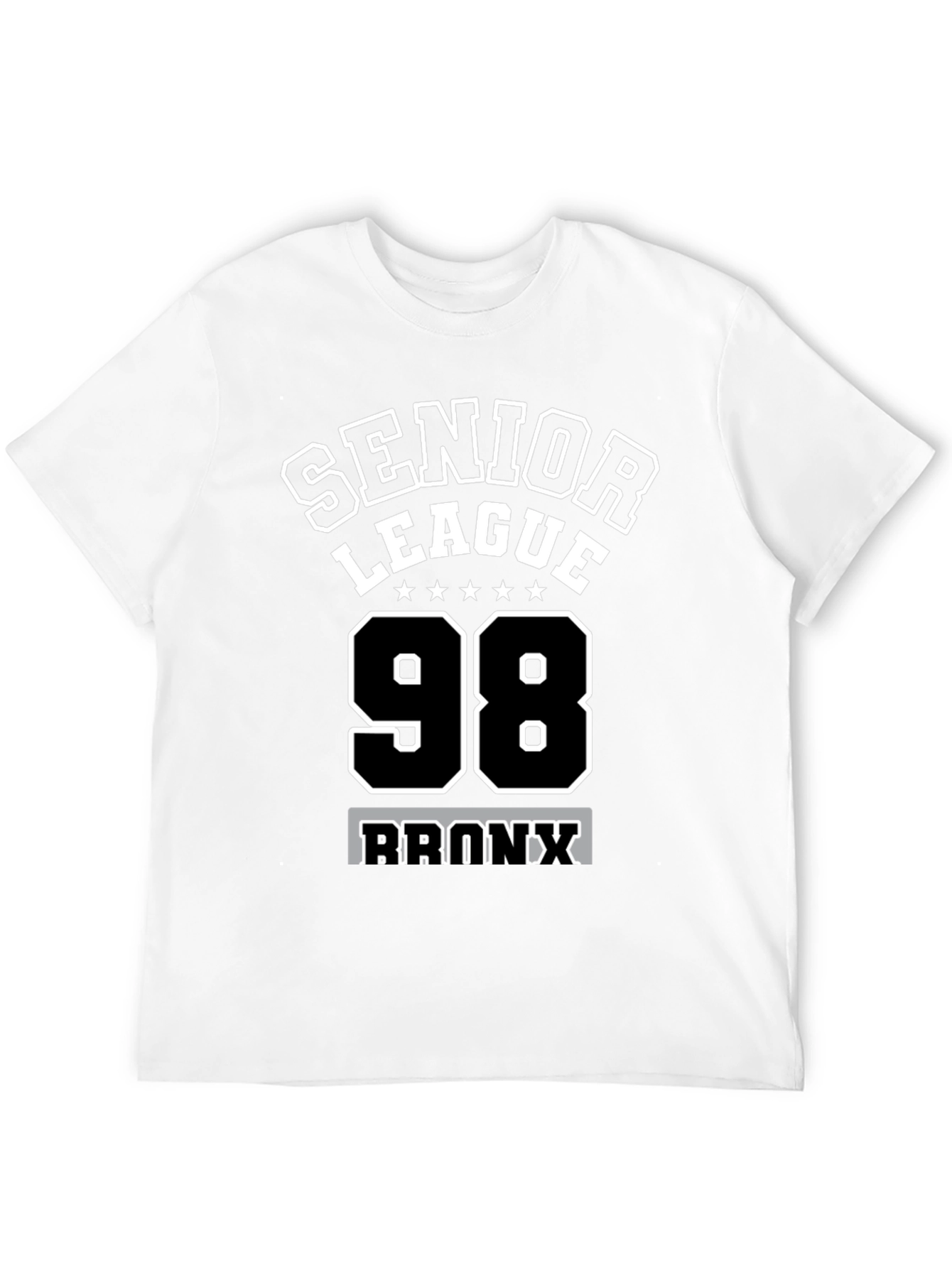 Black Senior League '98 Bronx Black T-Shirt view 12
