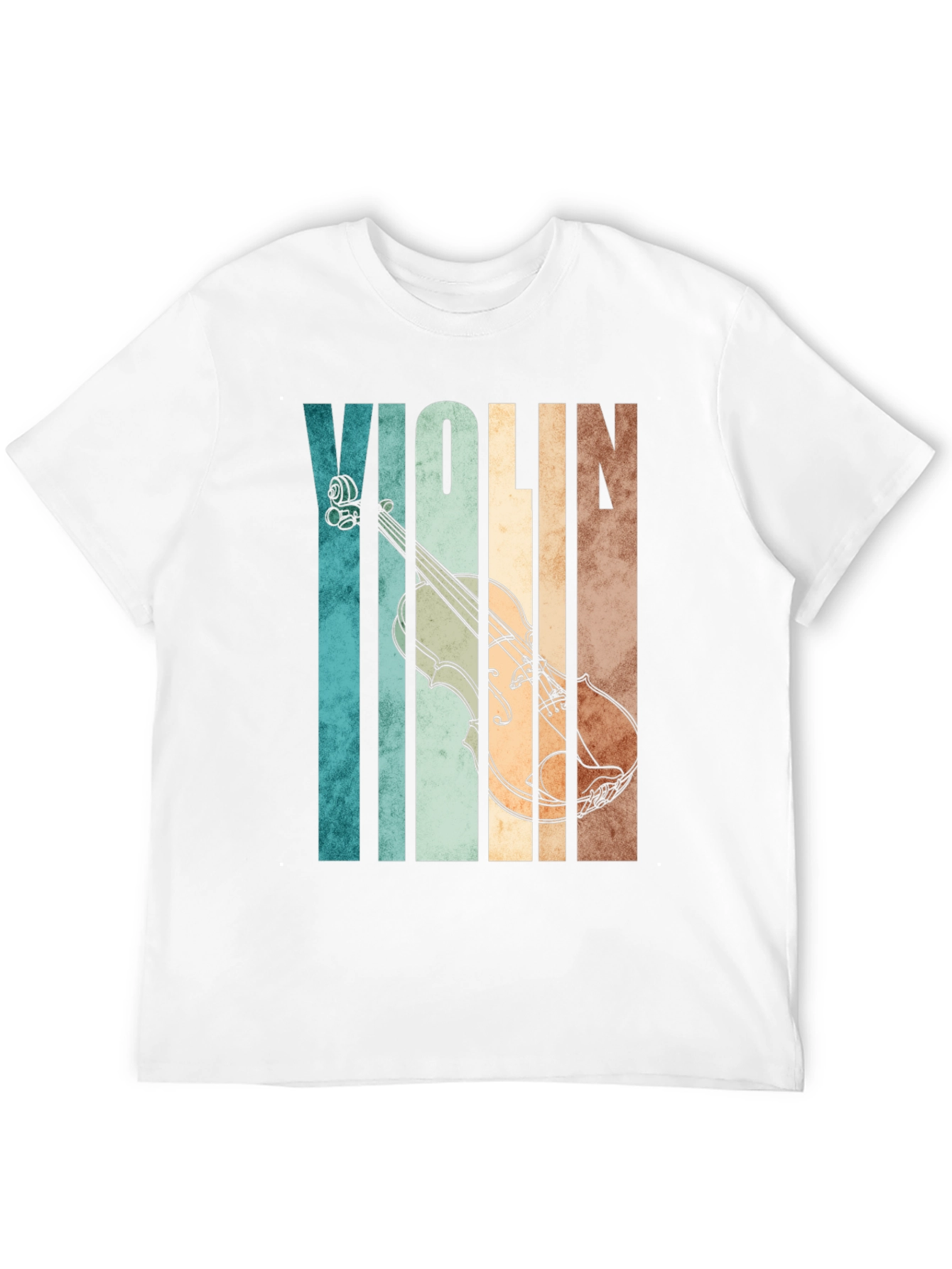 Black Vintage Violin T-Shirt - Music Lover Tee view 12