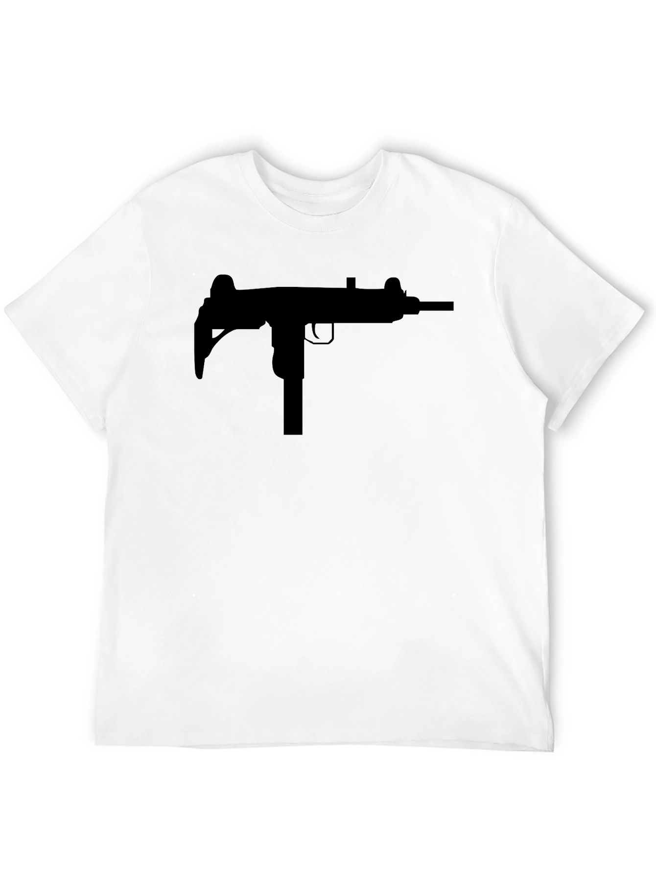 Black Black Uzi Silhouette Tee view 12
