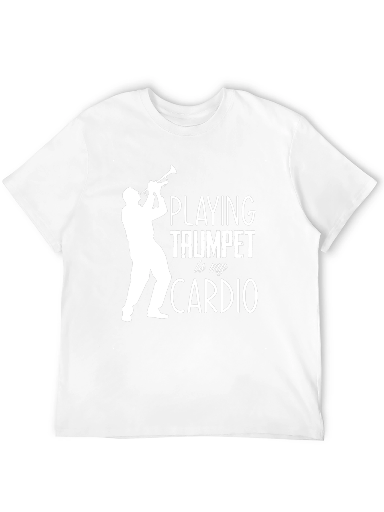 Black Trumpet Player Cardio Graphic Tee view 12