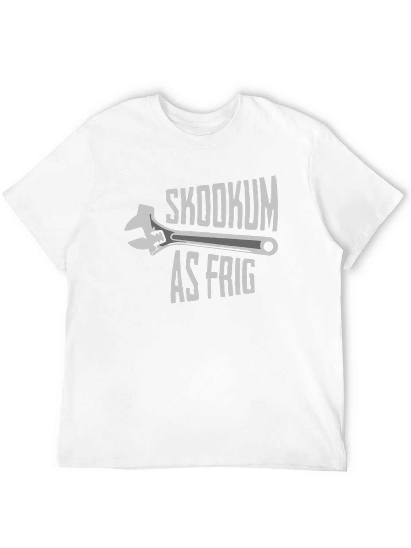 Black Skookum as Frig Wrench Graphic T-Shirt view 12
