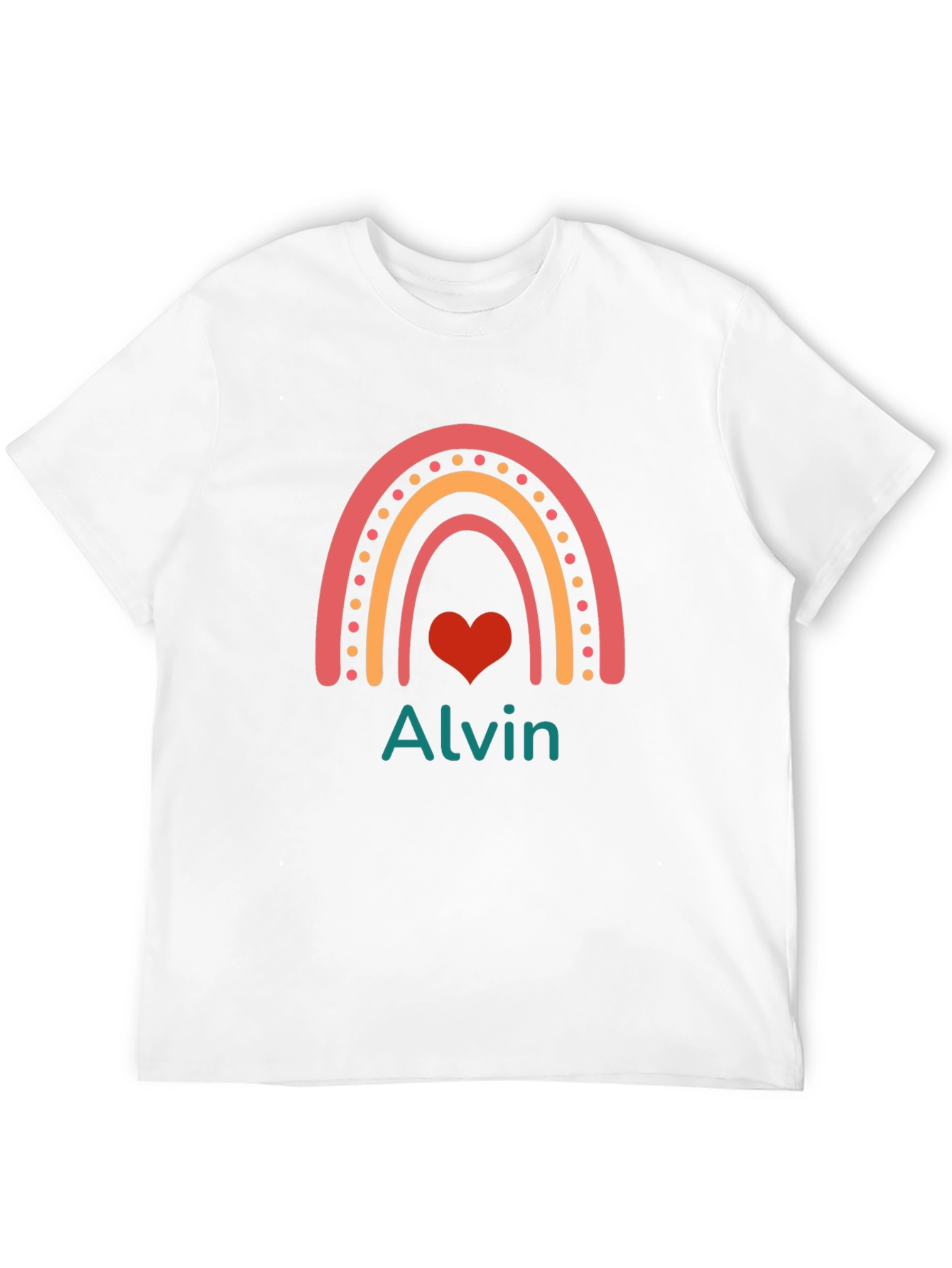 Rainbow Alvin Personalized T-Shirt - 12