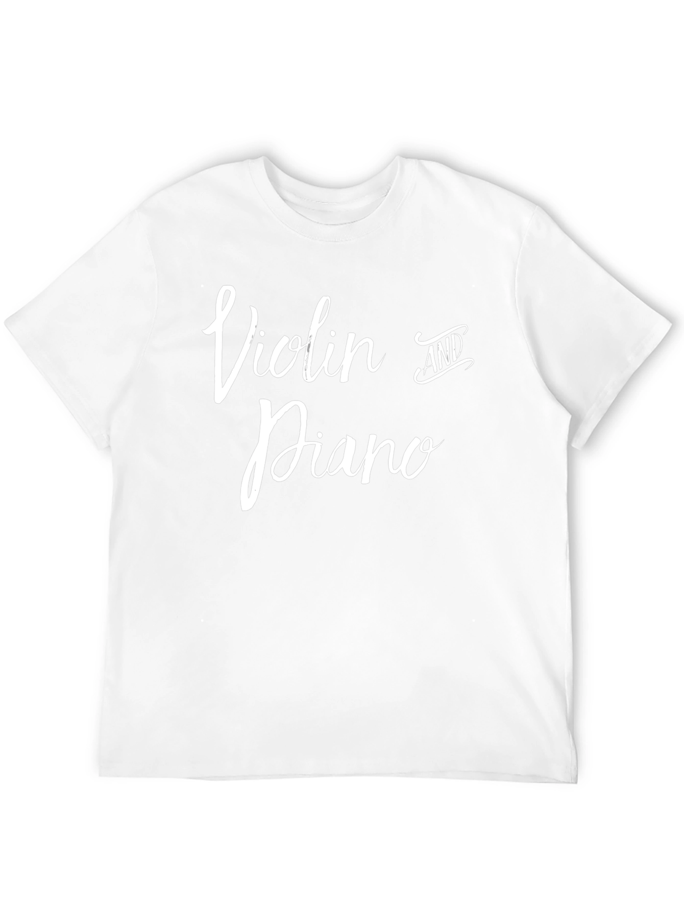 Black Violin and Piano Music Lover Tee view 12