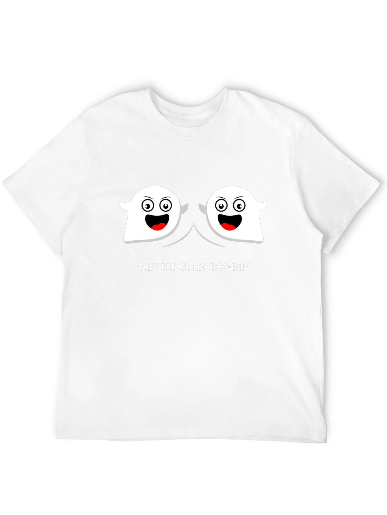 Black Boo-bies T-Shirt Funny Ghost Humor view 12