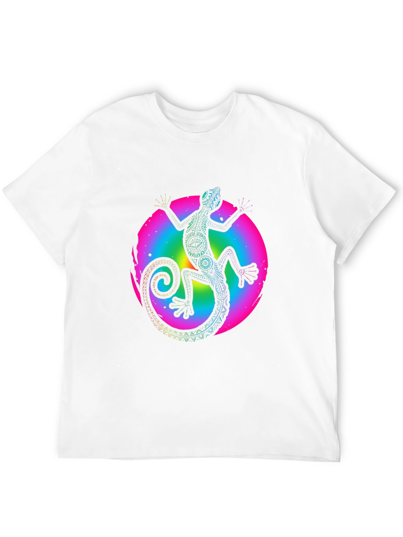 Black Lizard Graphic Tee - Men's Black T-Shirt view 12