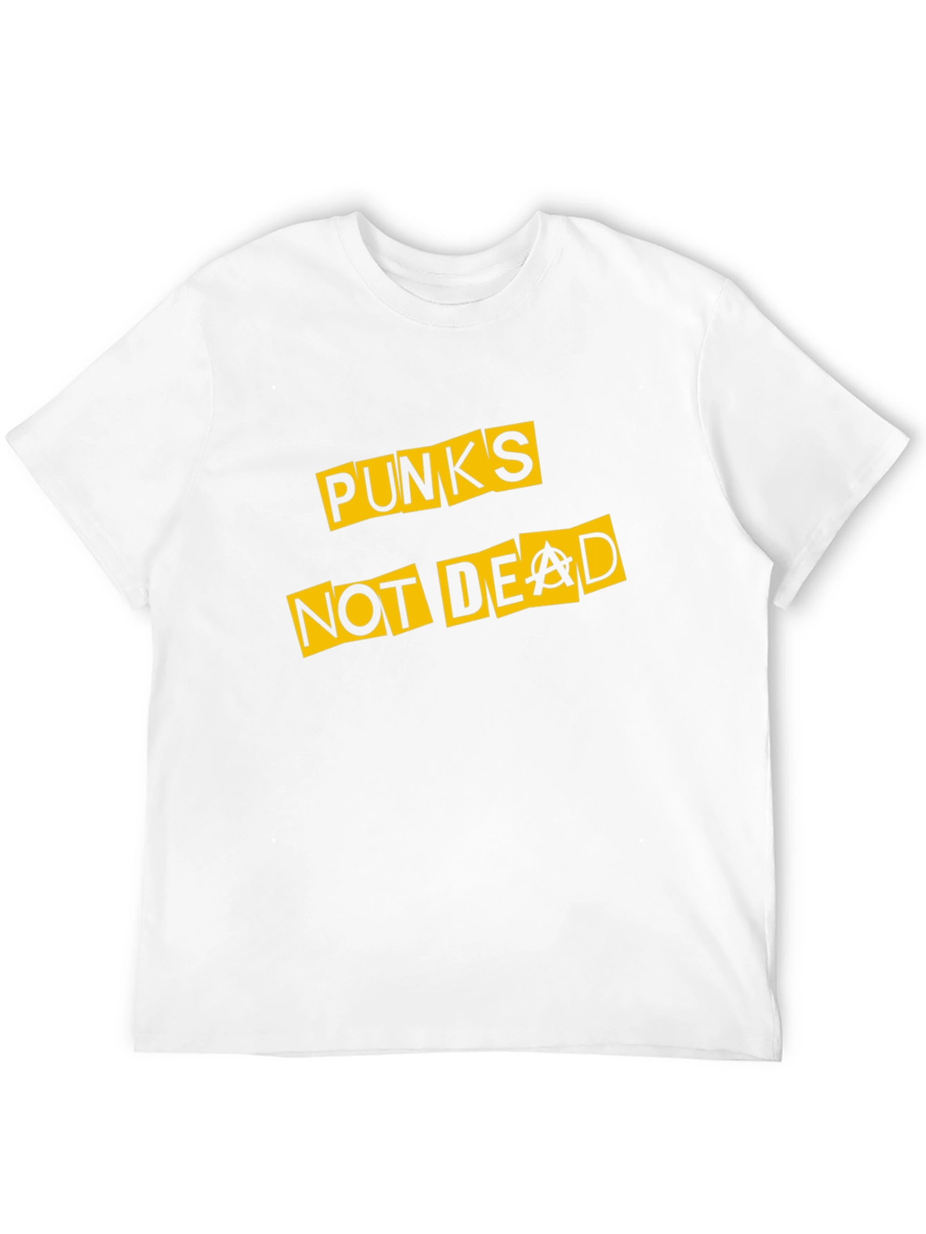 Black Punk's Not Dead Graphic Tee - Bold Statement Style view 12