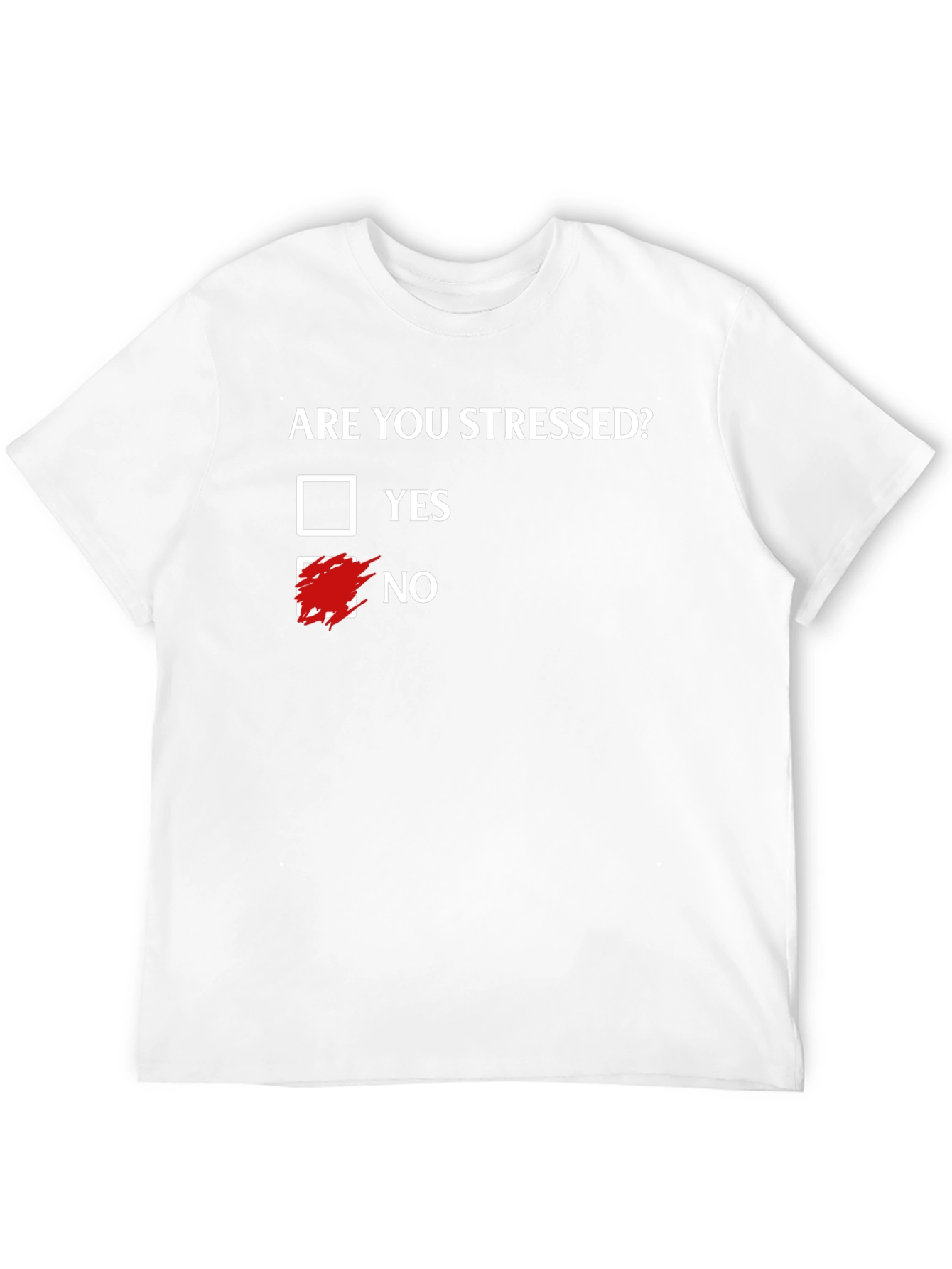 Black Funny Are You Stressed T-Shirt view 12