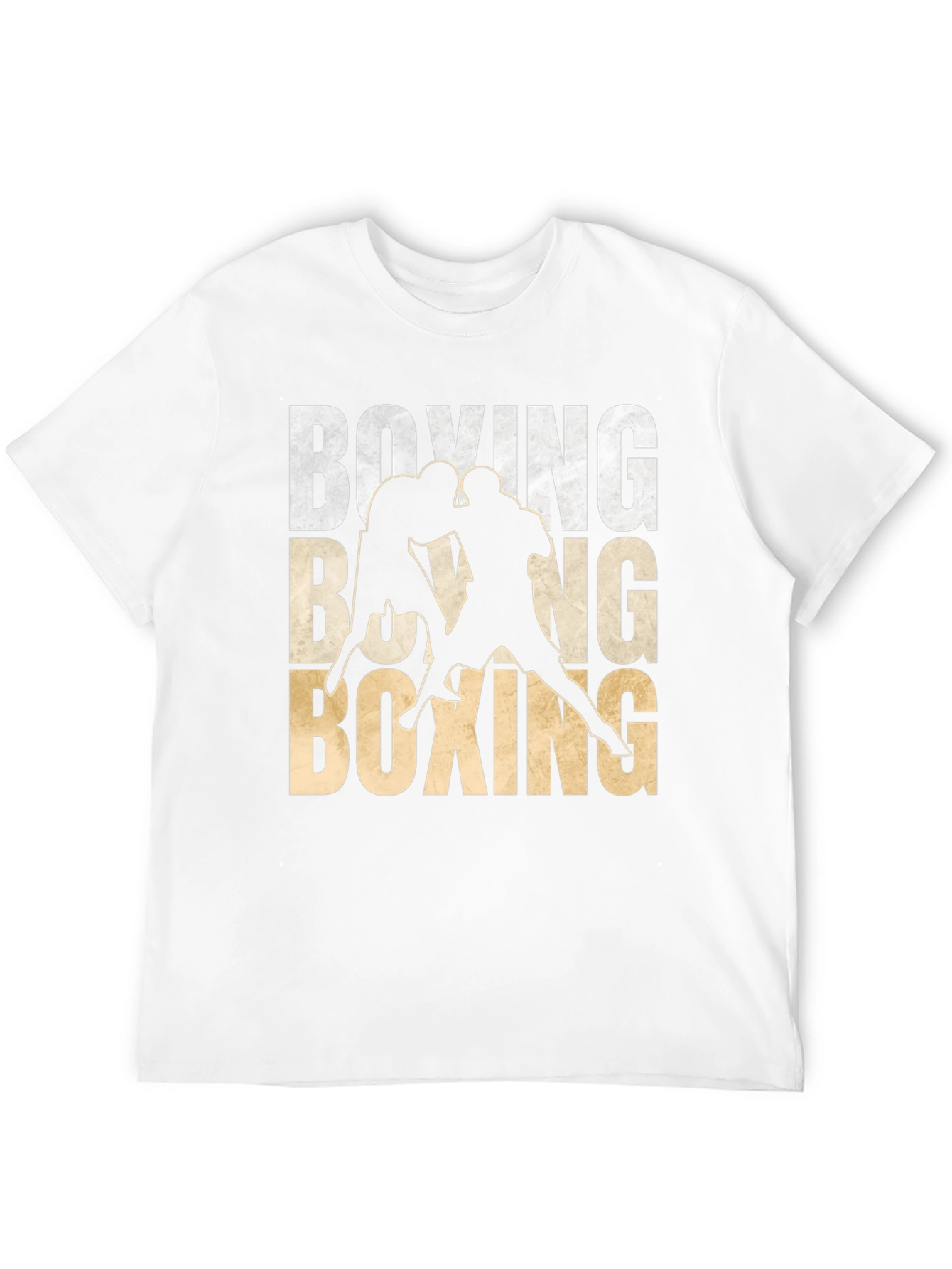 Black Boxing Graphic Tee | Stylish Mens Boxing T-Shirt view 12