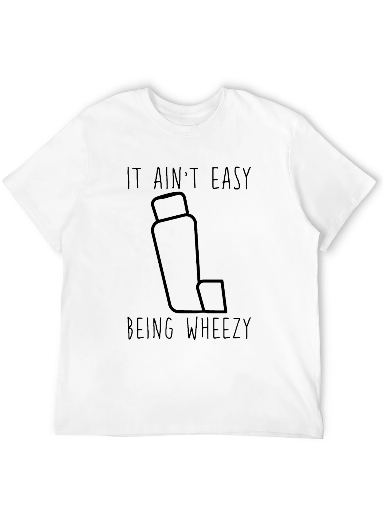 Black It Ain't Easy Being Wheezy Black T-Shirt view 12