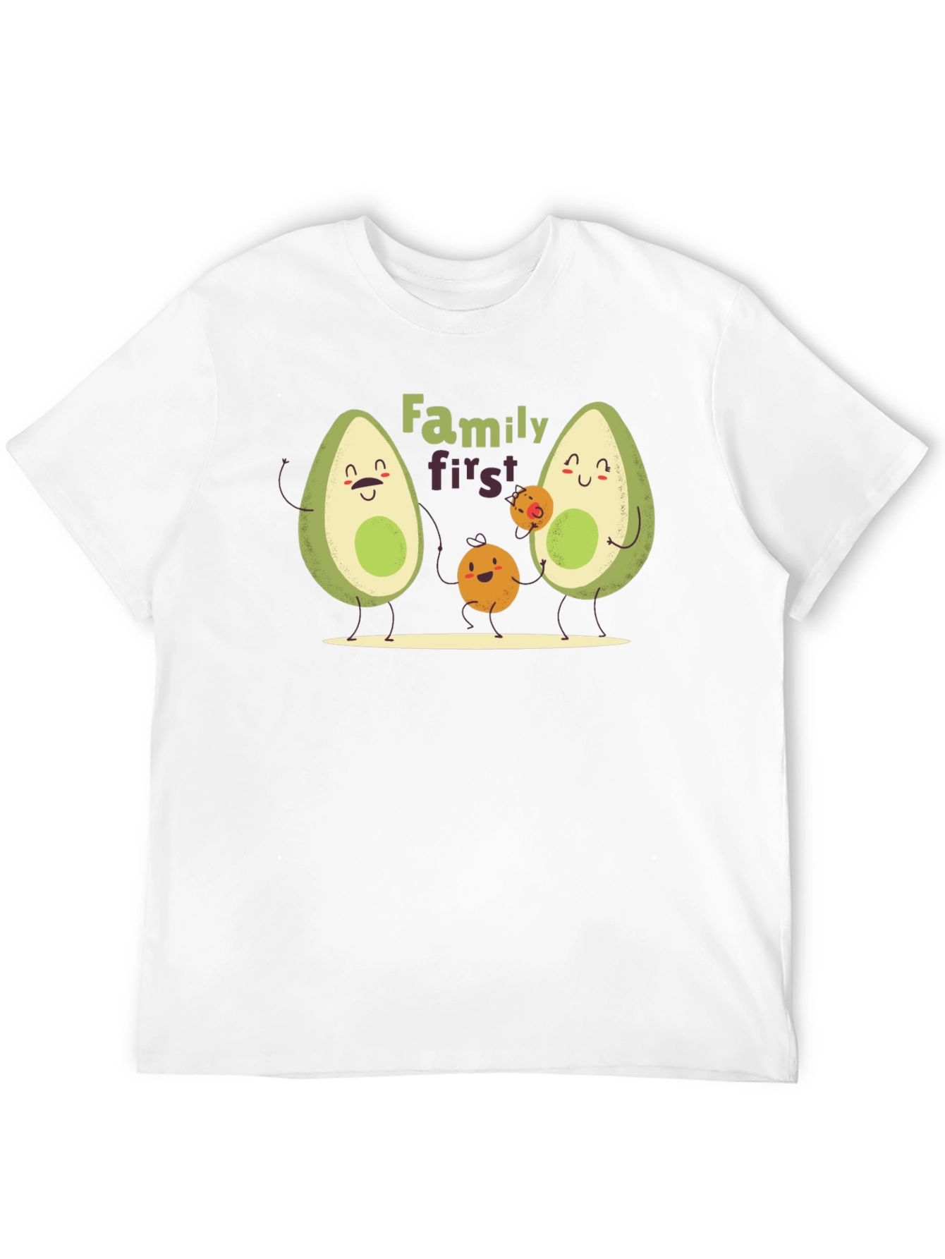 Black Family First Avocado T-Shirt view 12