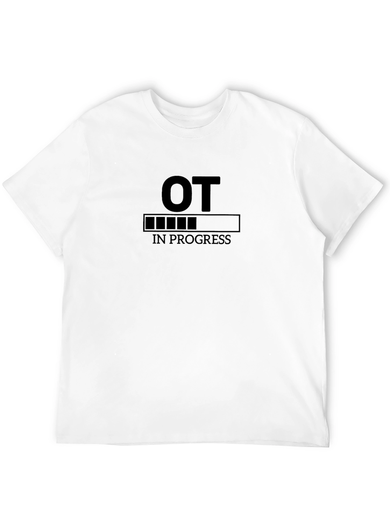 Black OT In Progress T-Shirt - Occupational Therapy view 12