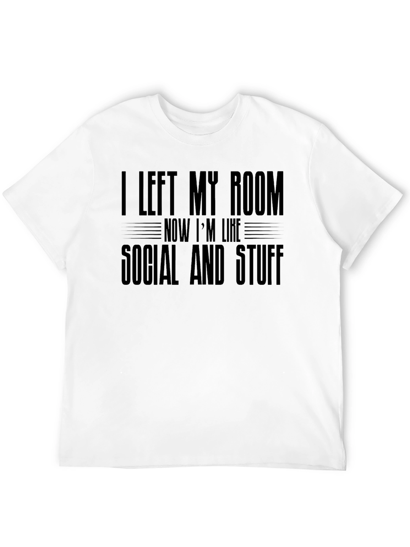 Black Social and Stuff Graphic Tee view 12