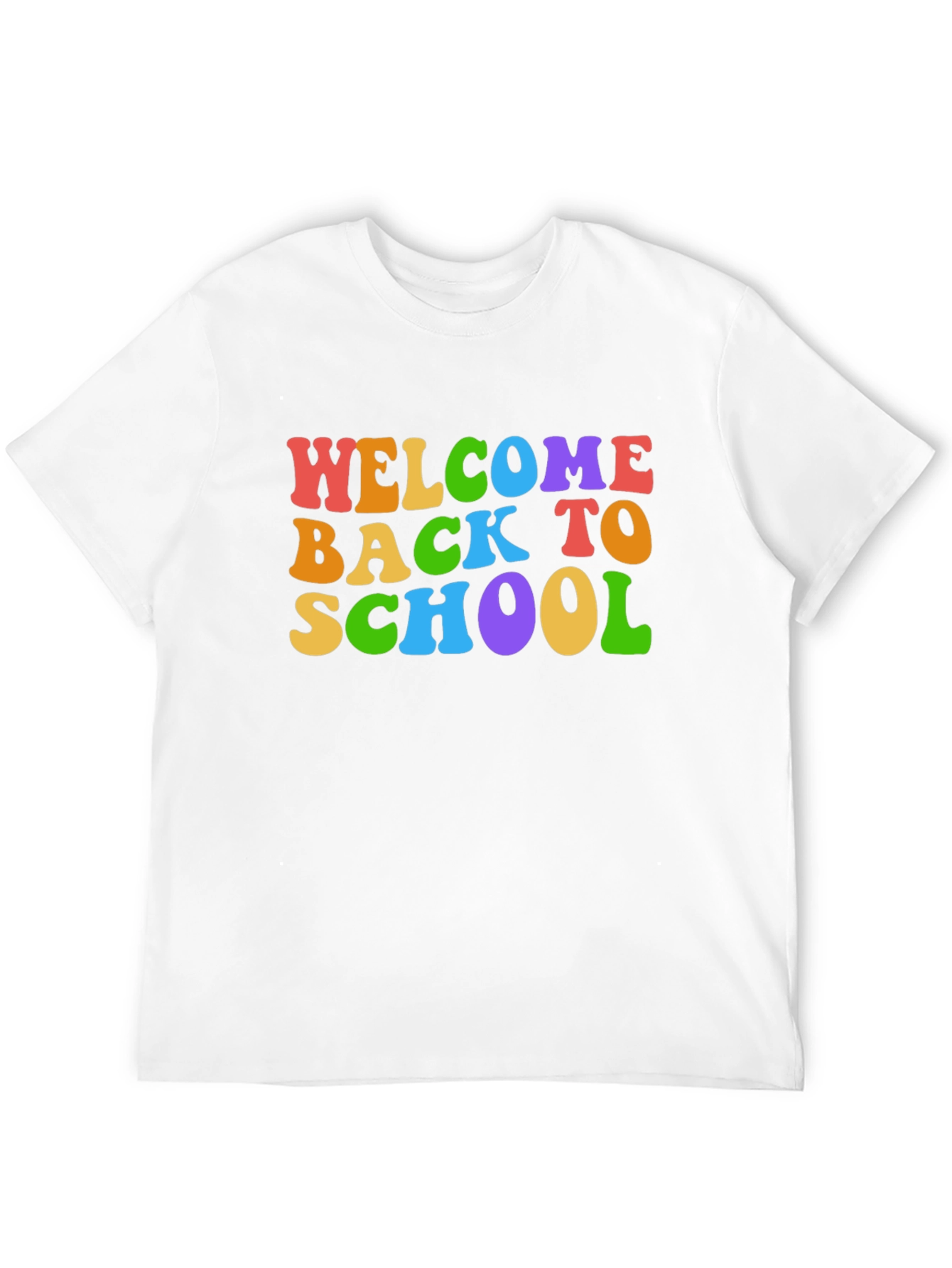 Black Welcome Back to School Retro T-Shirt view 12