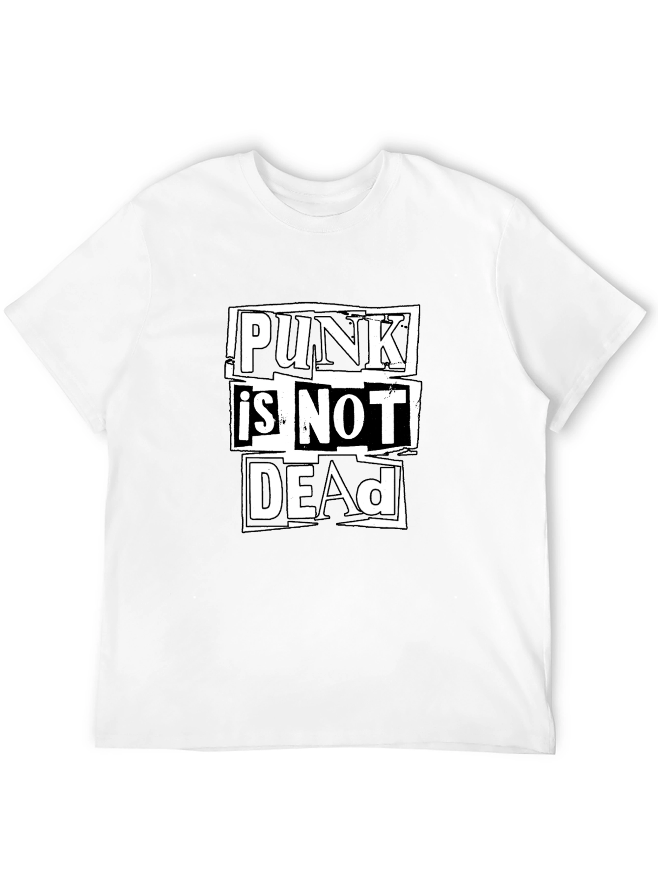 Black Punk is NOT Dead Graphic Tee view 12