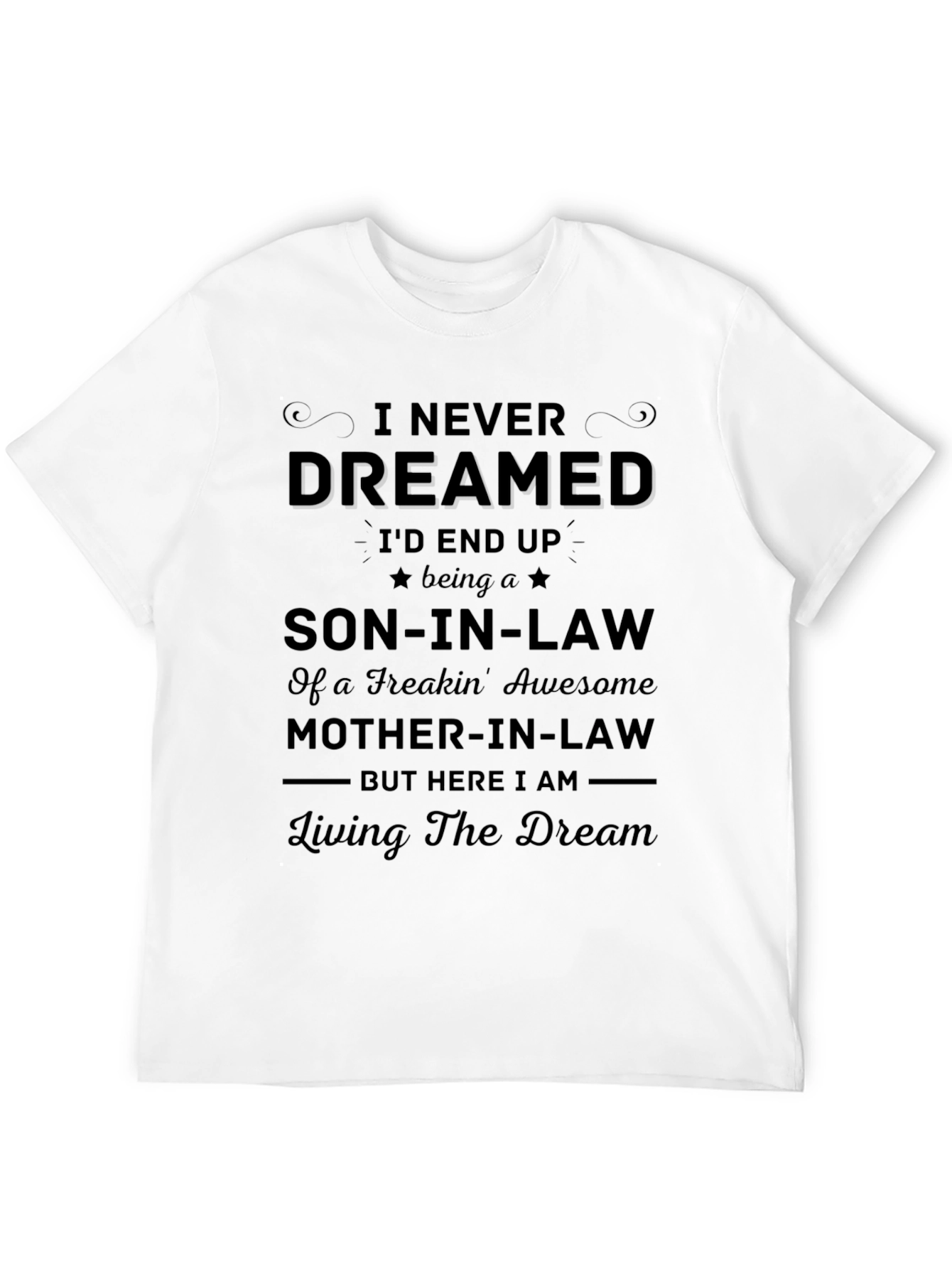 Black Funny Son-in-Law Graphic Tee view 12