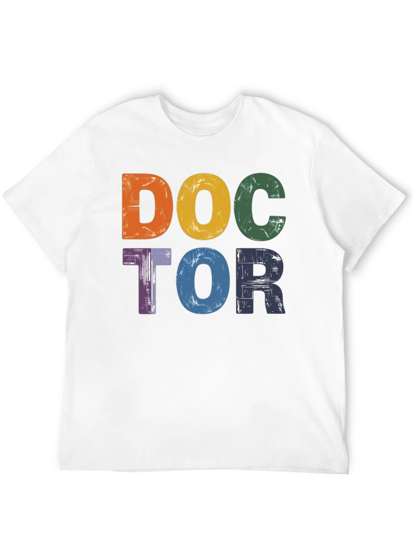 Black Doctor Colorful Graphic Tee view 12