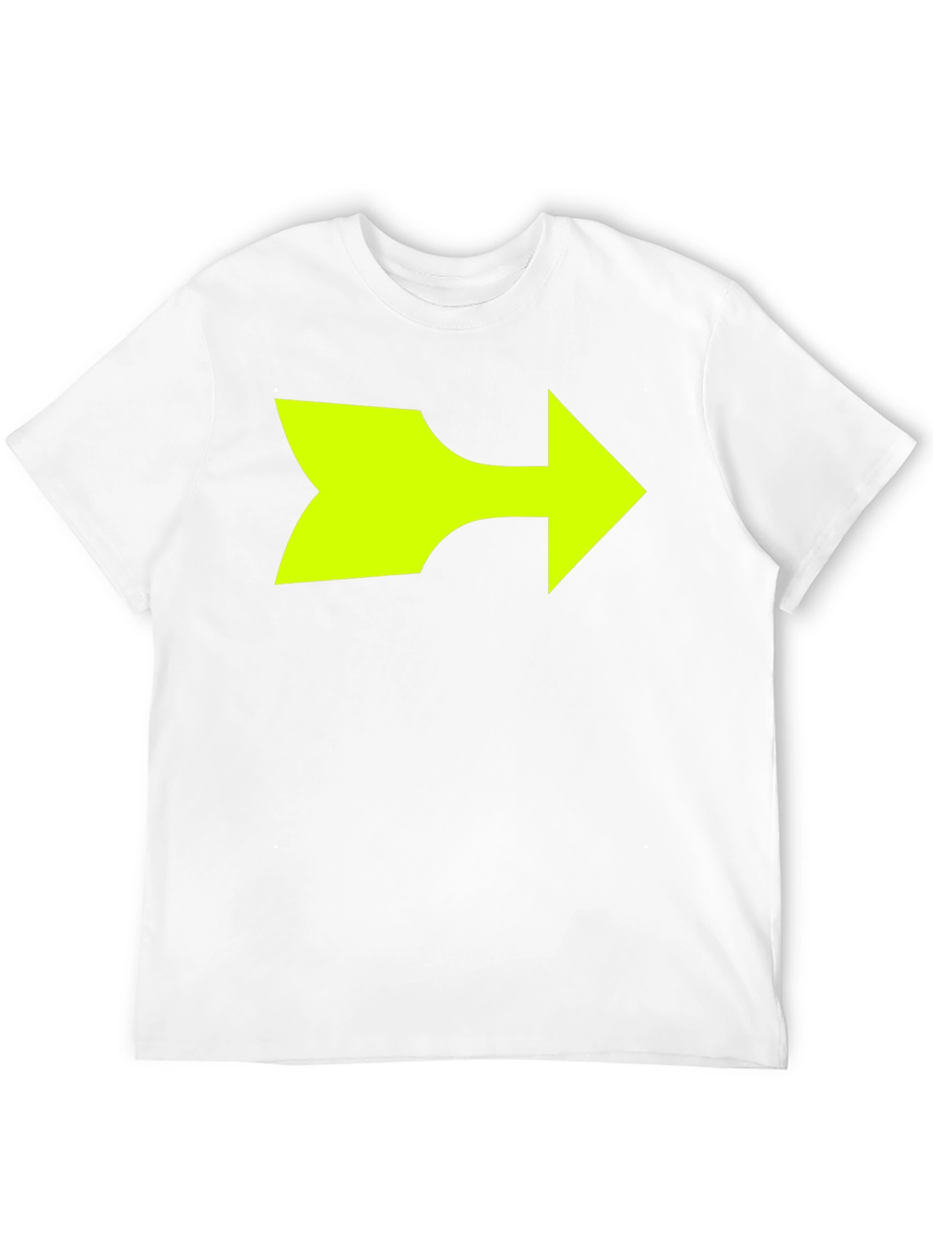Black Right Arrow Graphic T-Shirt - Bold Statement Tee view 12