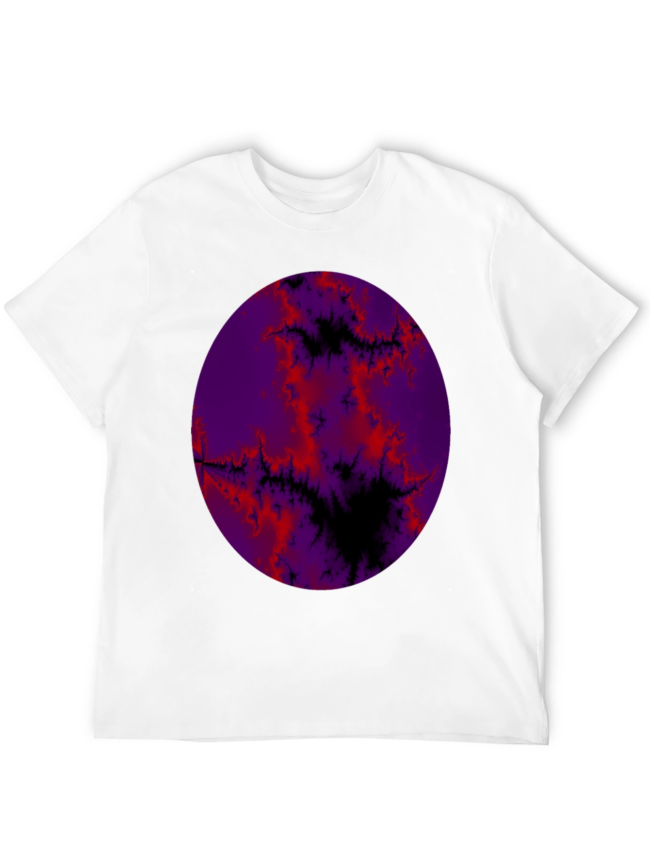 Fractal Planet Graphic T-Shirt - 12