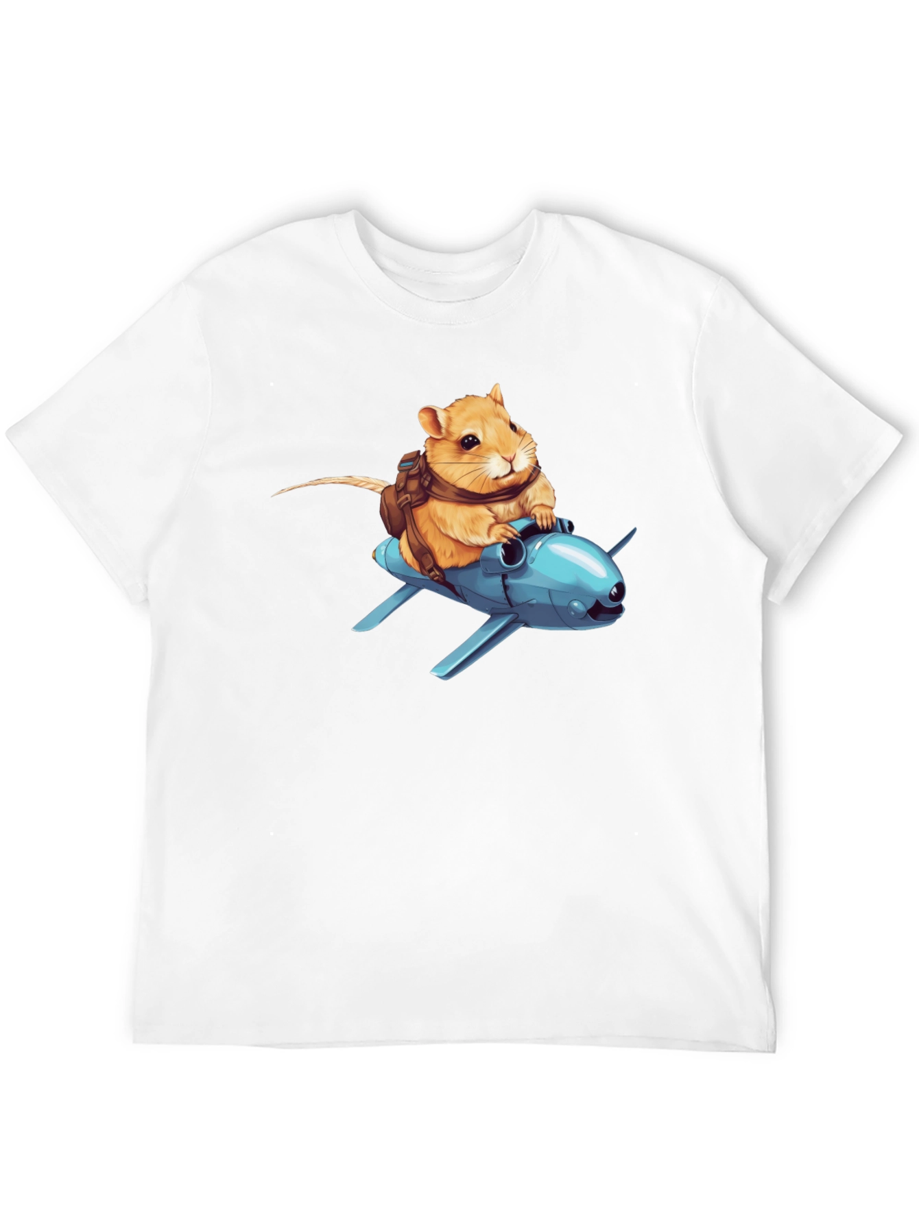 Black Gerbil Aviator T-Shirt view 12